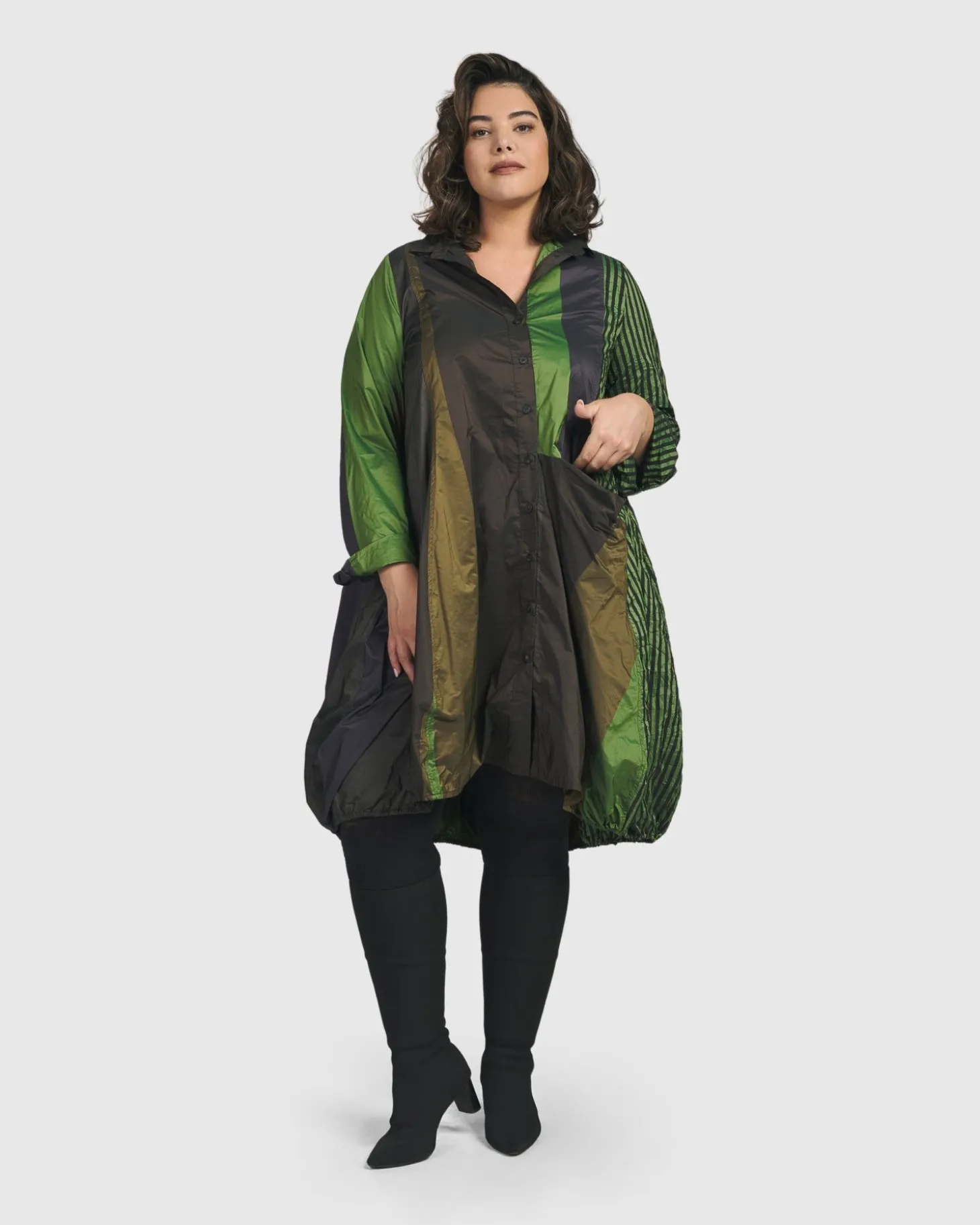 Women Alembika In My Element Wonderful Dress, Forest