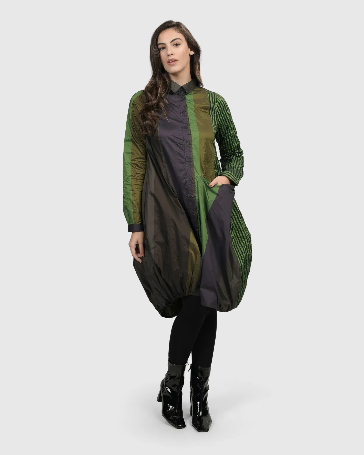 Women Alembika In My Element Wonderful Dress, Forest