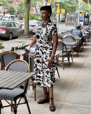 Women Alembika Jane Cocoon Midi Dress, Tie Dye