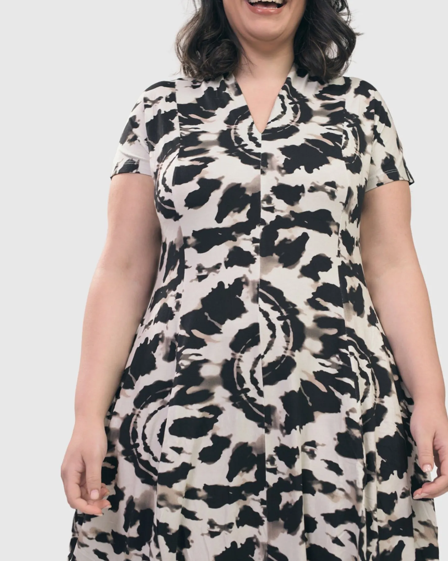 Women Alembika Jane Cocoon Midi Dress, Tie Dye