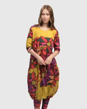 Women Alembika Jasmine Relaxed Dress, Bouquet