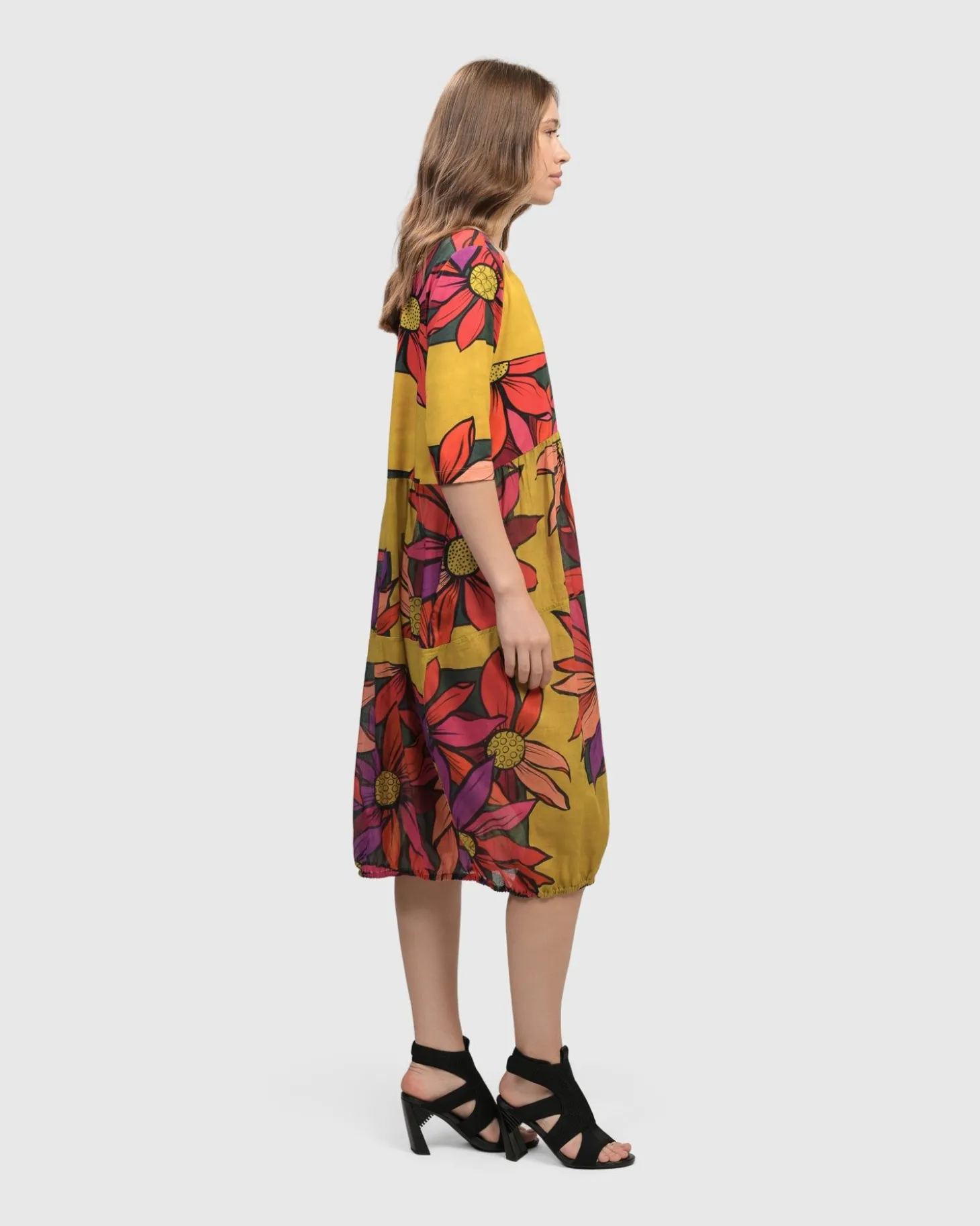 Women Alembika Jasmine Relaxed Dress, Bouquet