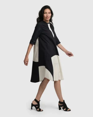 Women Alembika Jenny Oversized Shift Dress, Mono
