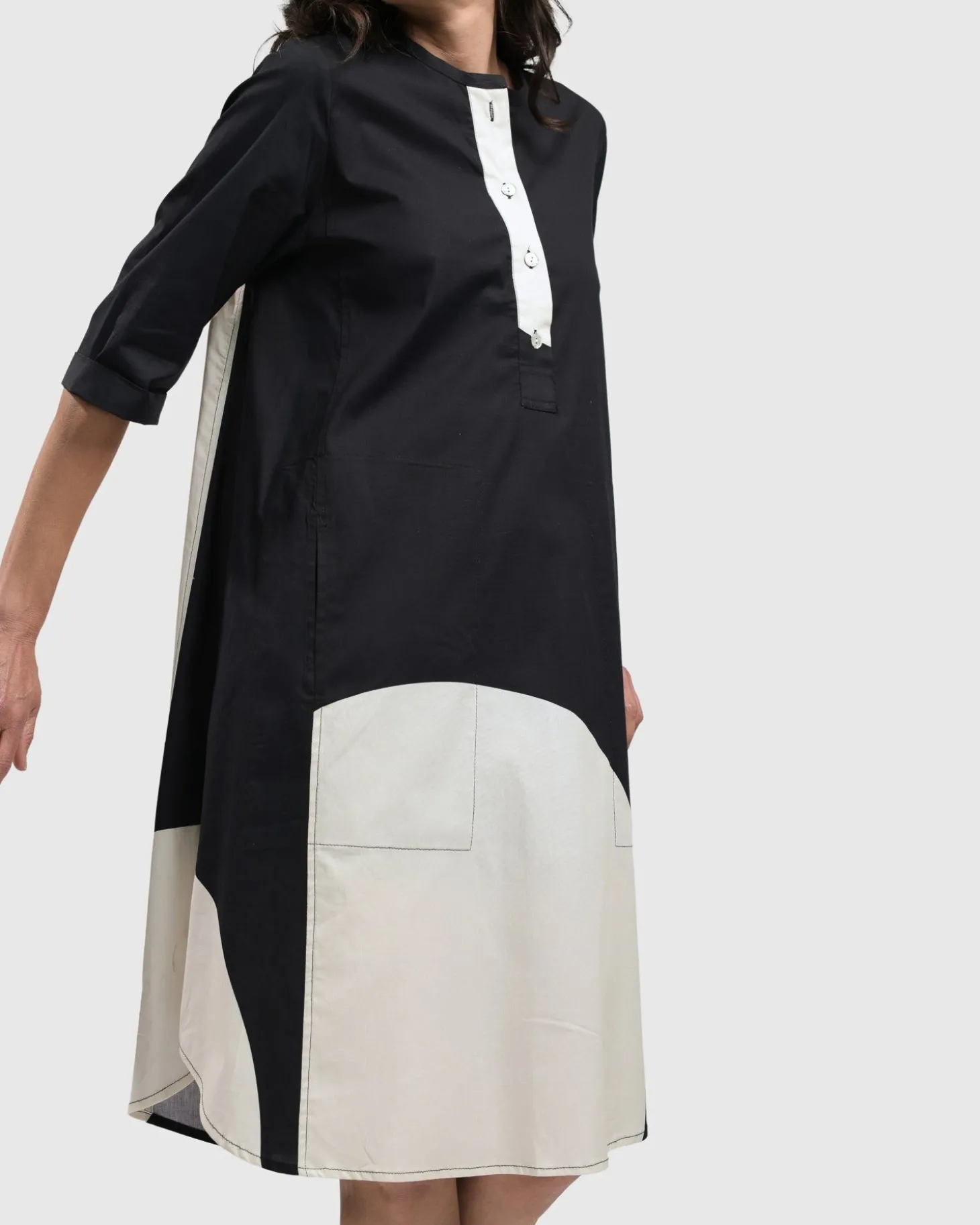Women Alembika Jenny Oversized Shift Dress, Mono