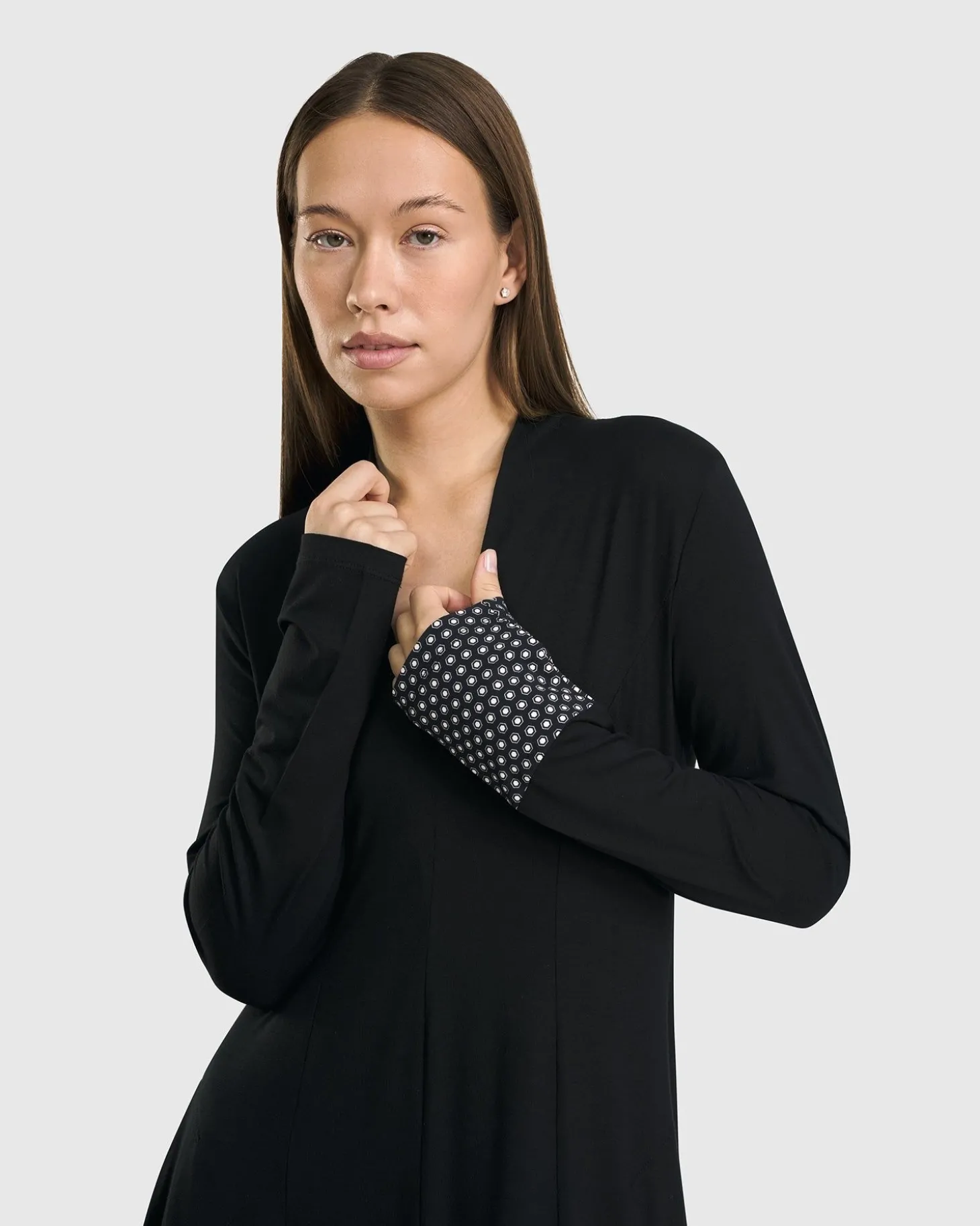 Women Alembika Josie Cocoon Dress, Mono