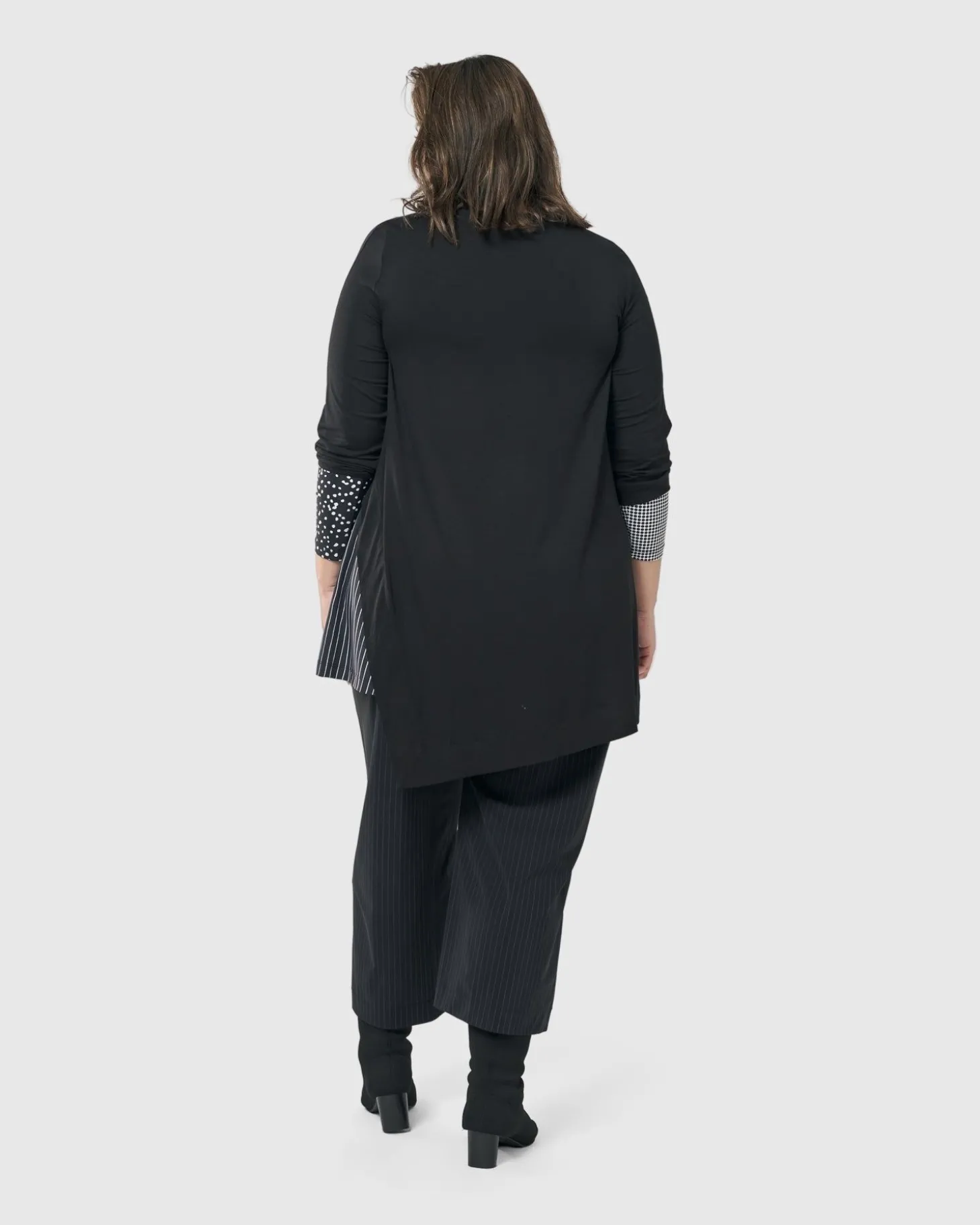 Women Alembika Josie Swing Tunic Top, Mono