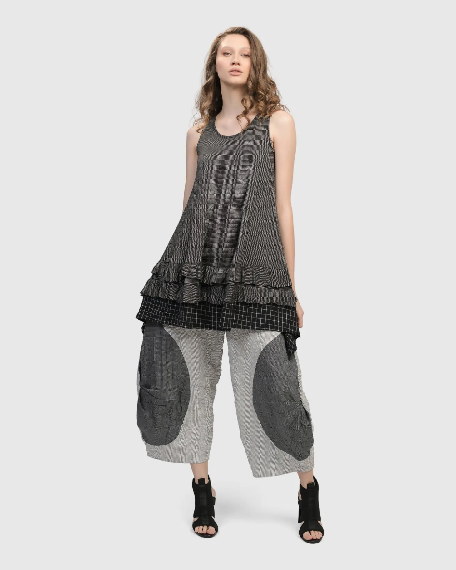 Women Alembika Labyrinth Pants, Stripes