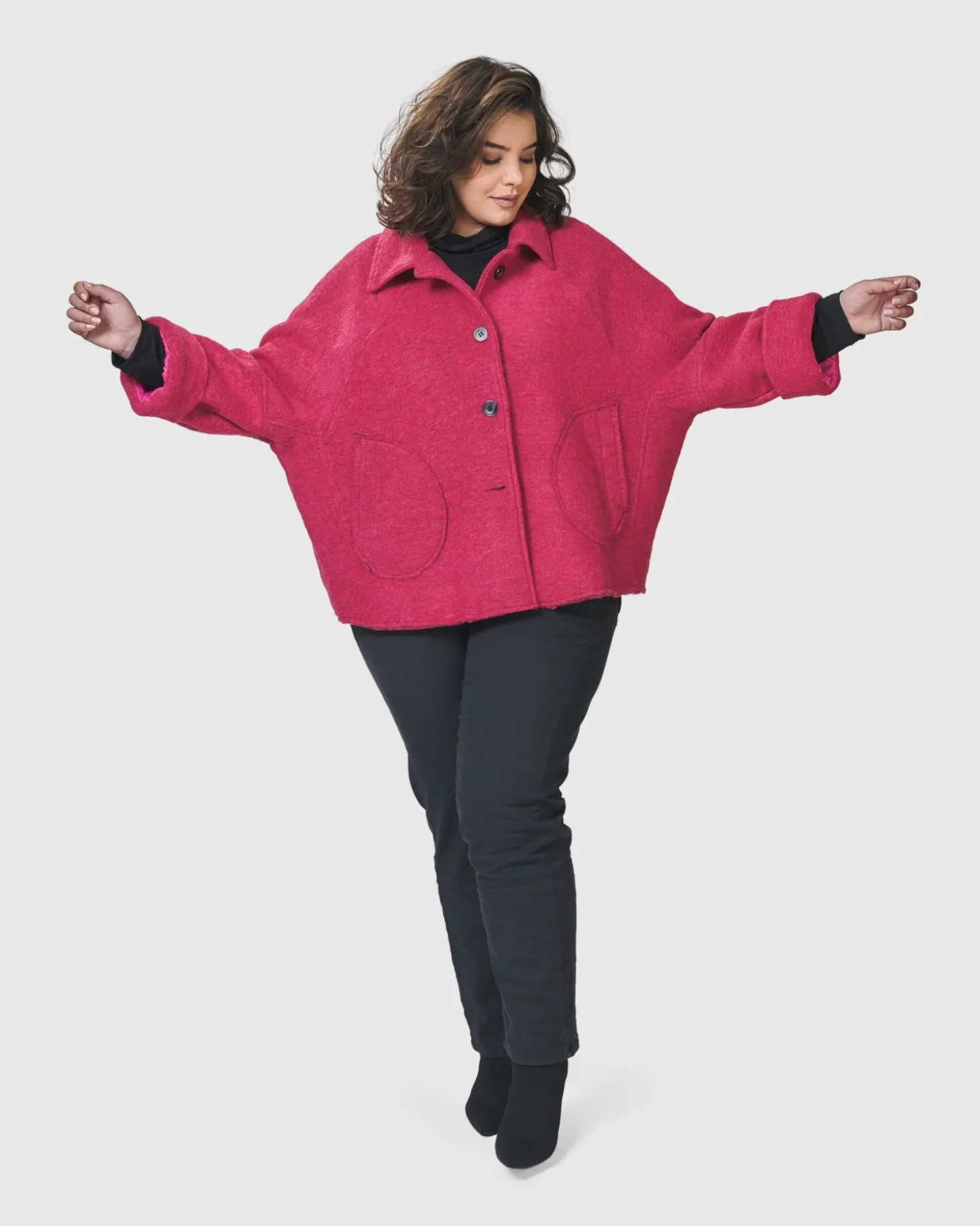 Women Alembika Lady Bird Jacket, Rose