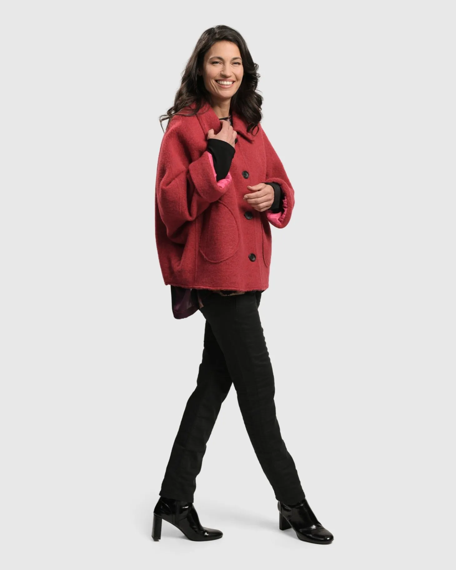 Women Alembika Lady Bird Jacket, Rose