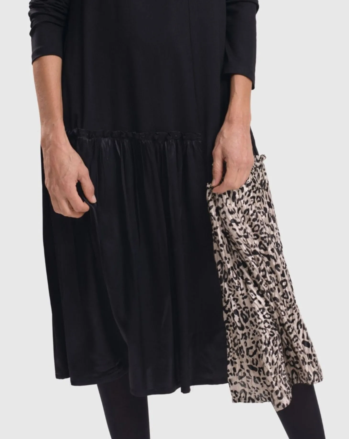 Women Alembika Leo A-Line Midi Dress