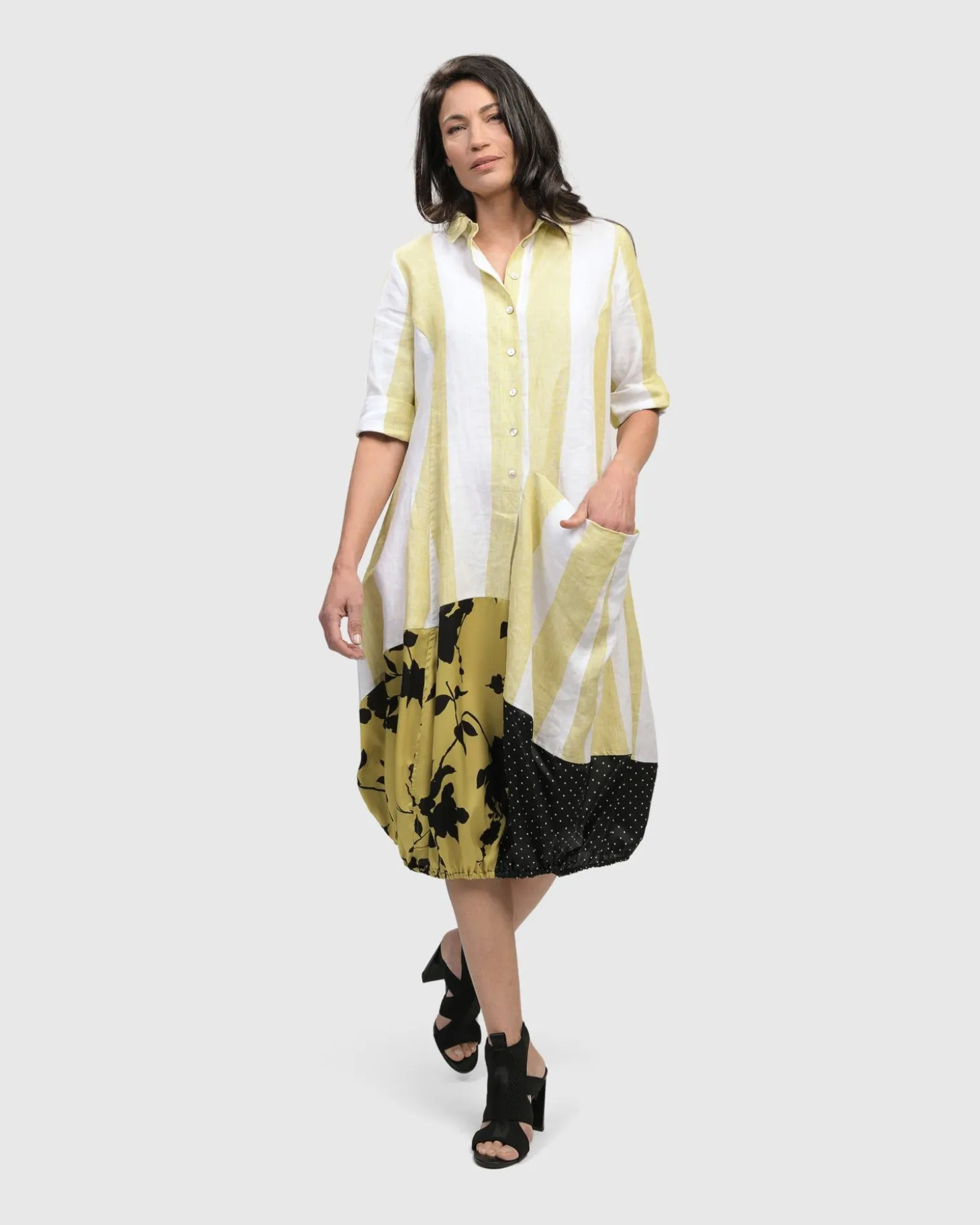 Women Alembika Limoncello Wonderful Dress, Mix