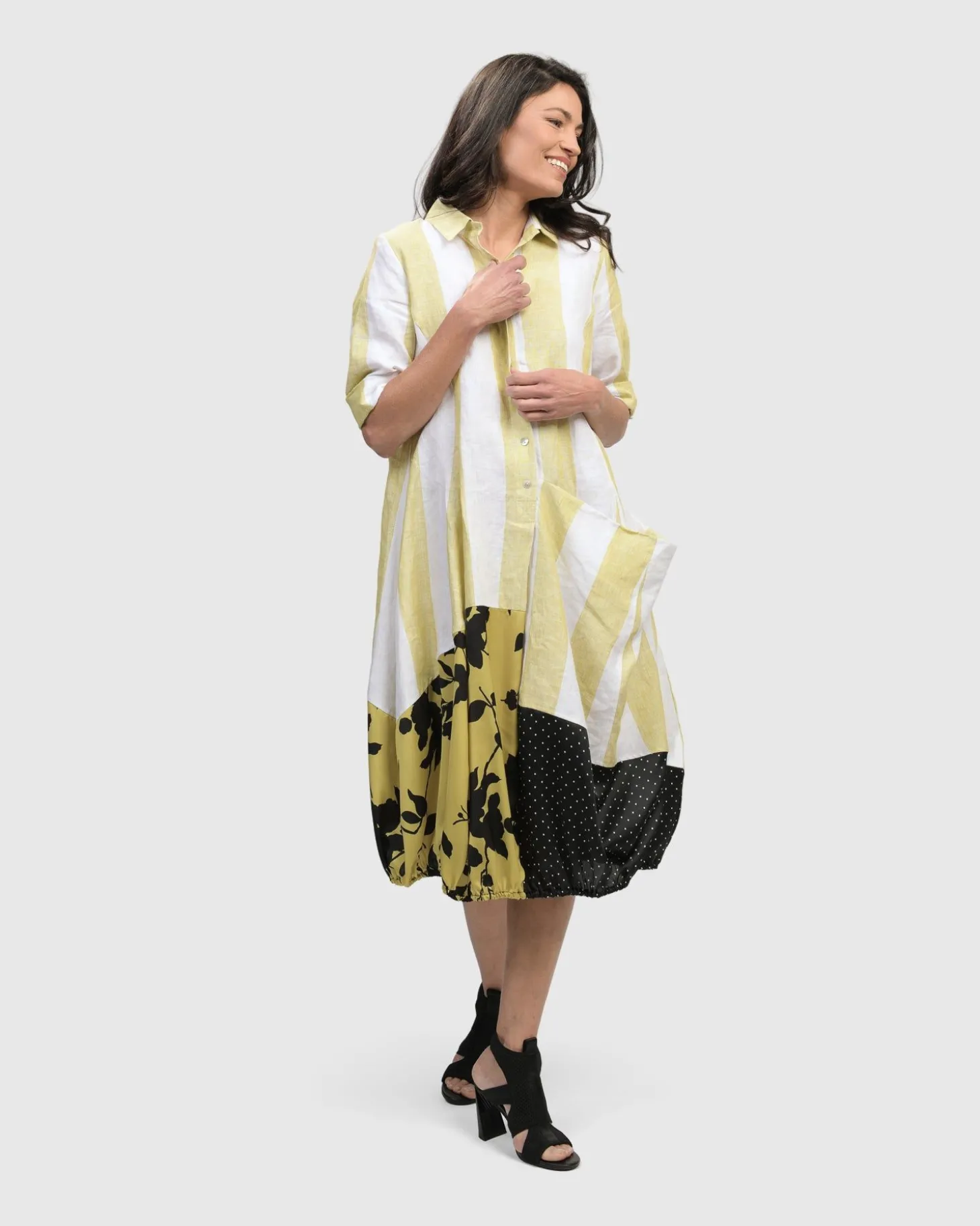 Women Alembika Limoncello Wonderful Dress, Mix