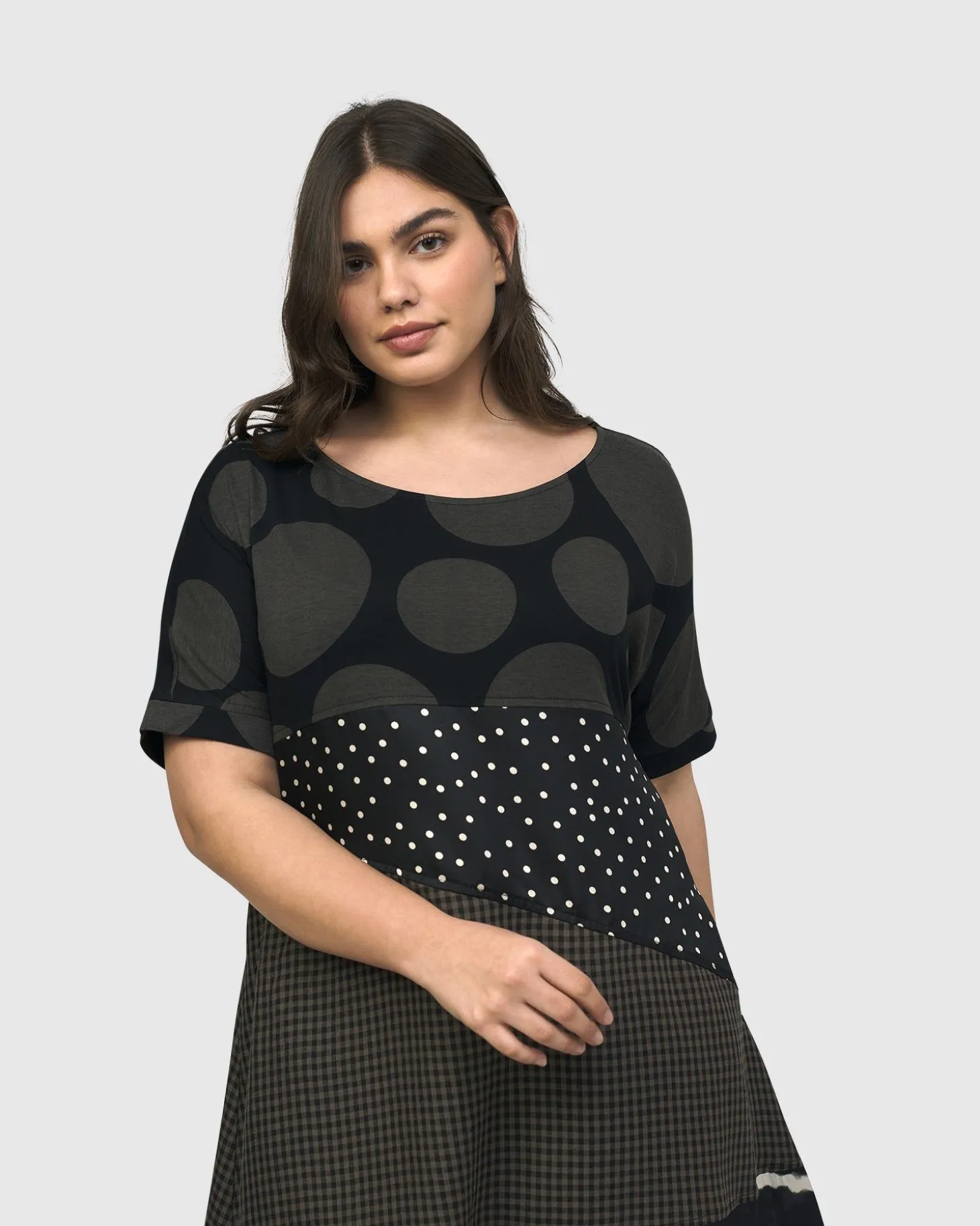 Women Alembika Lost City T-Shirt Dress, Savanna
