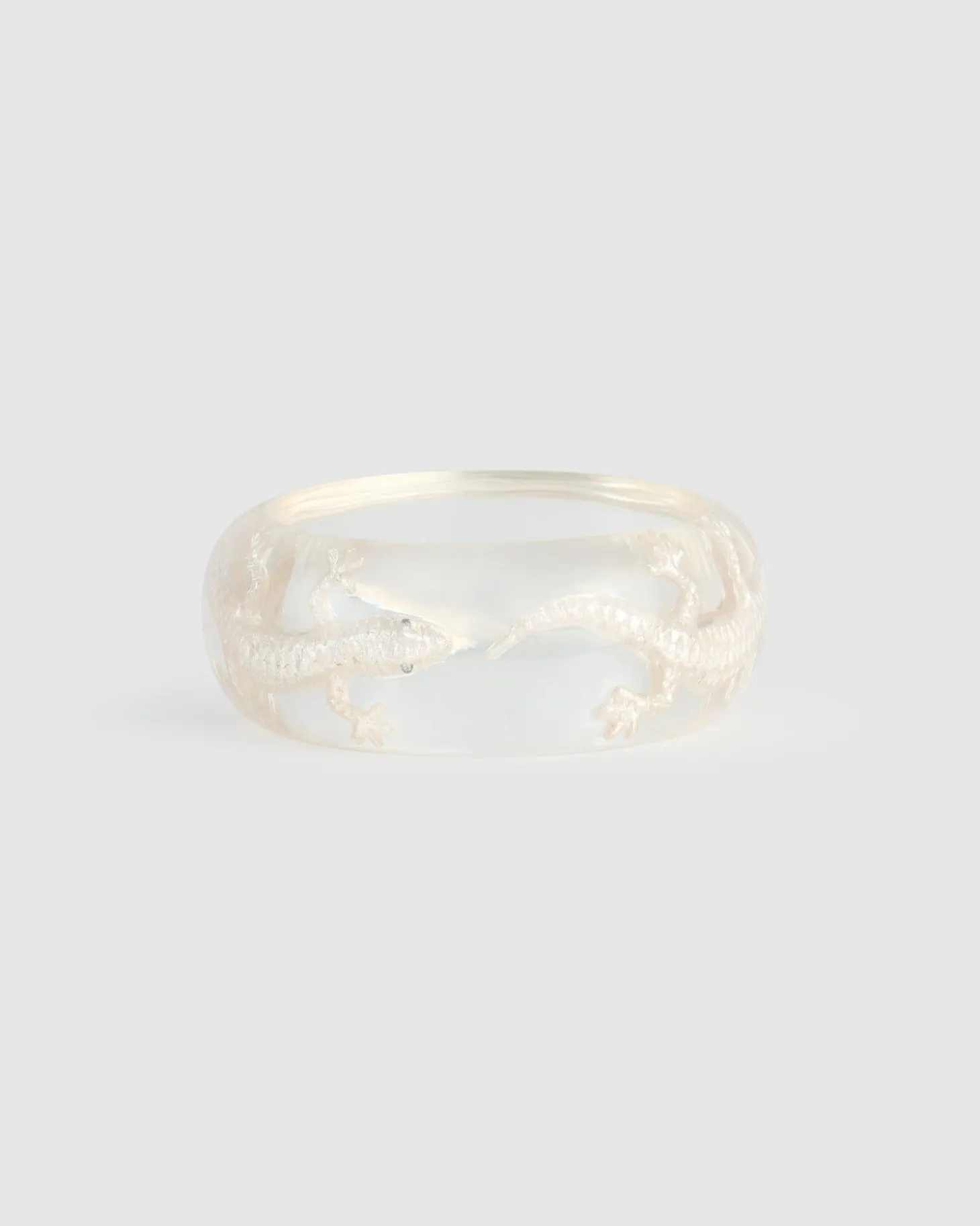 Women Alembika Lucky Bangle Bracelet, Frost
