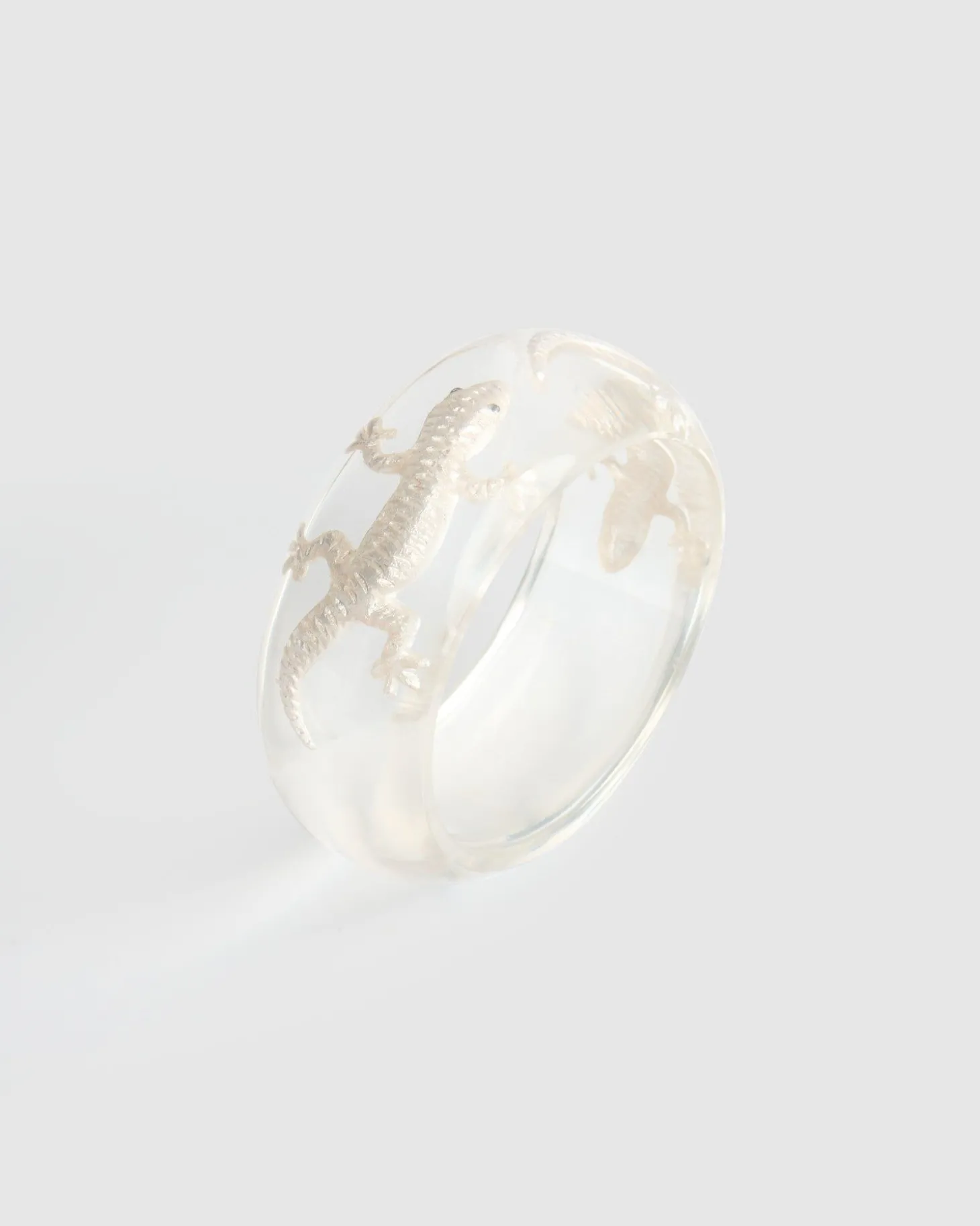 Women Alembika Lucky Bangle Bracelet, Frost