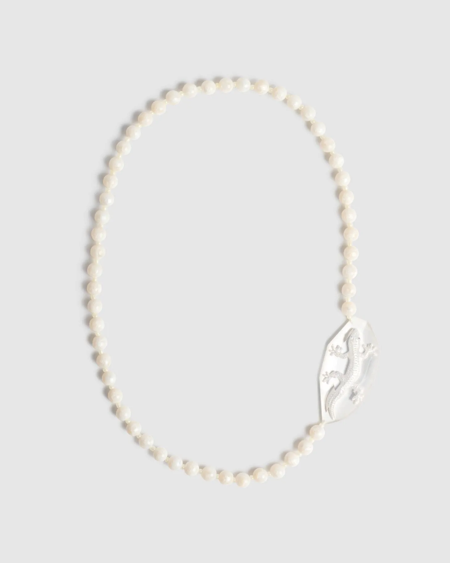 Women Alembika Lucky Bead Necklace, Frost
