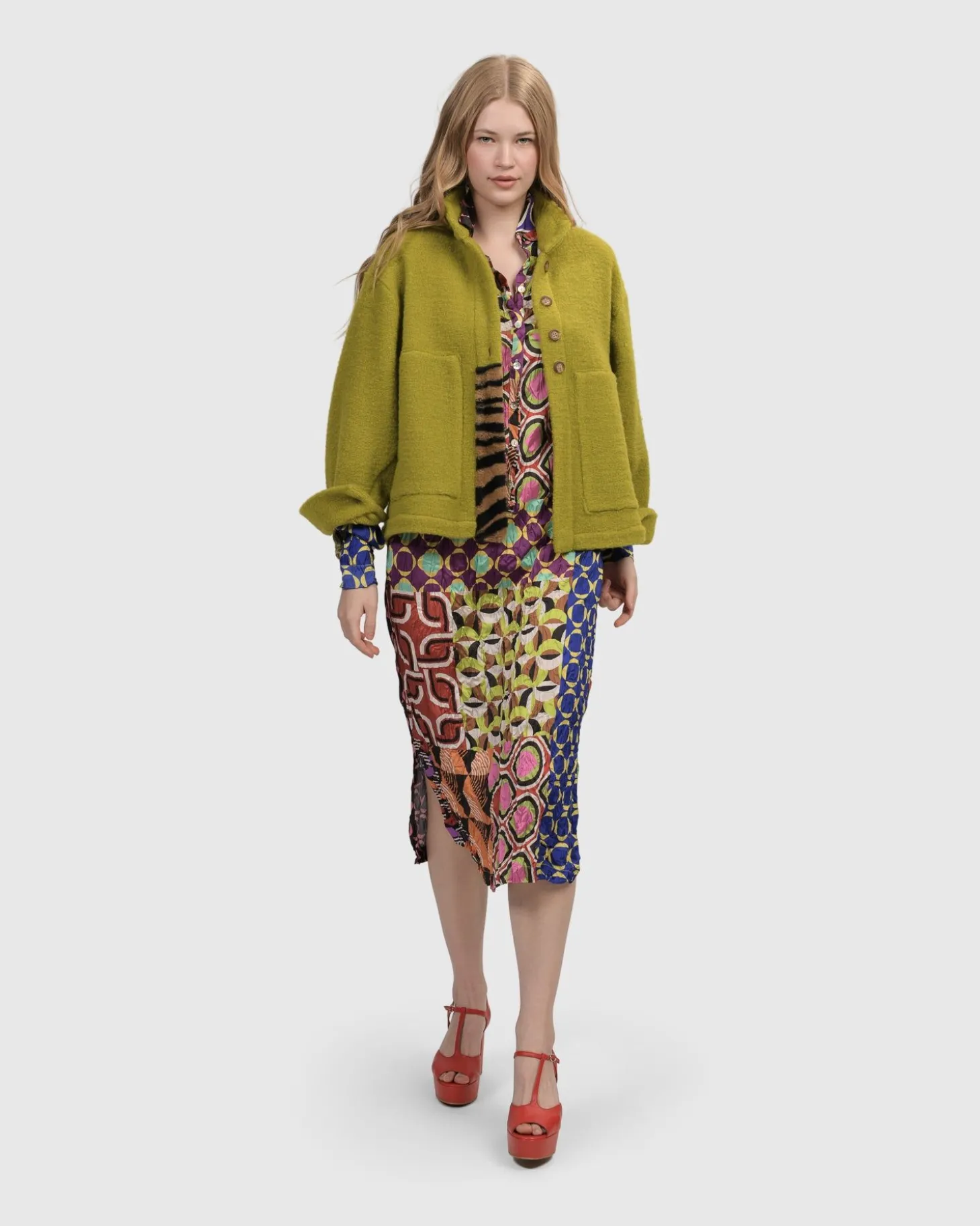 Women Alembika Lucy Kaleidoscope Maxi Dress