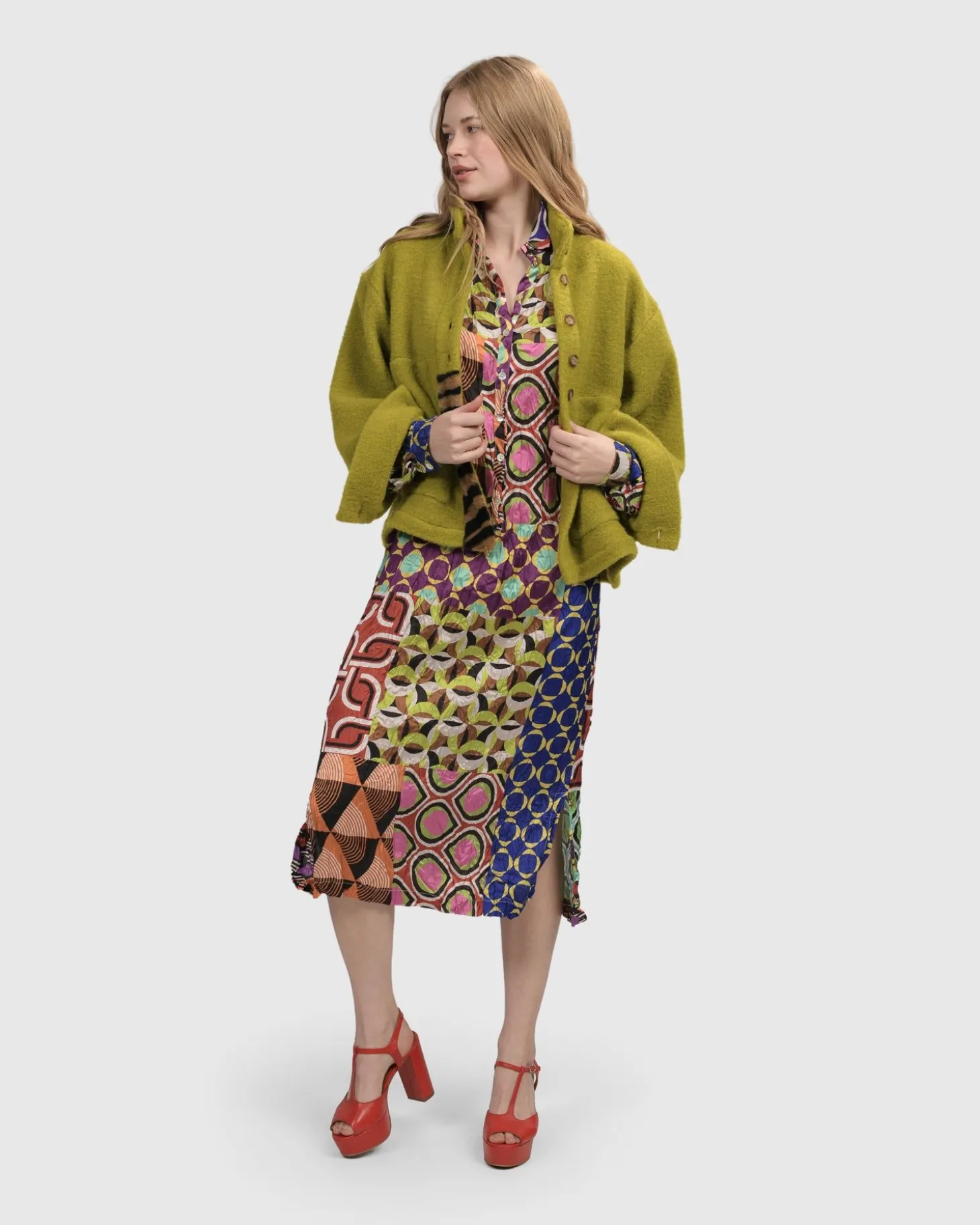 Women Alembika Lucy Kaleidoscope Maxi Dress