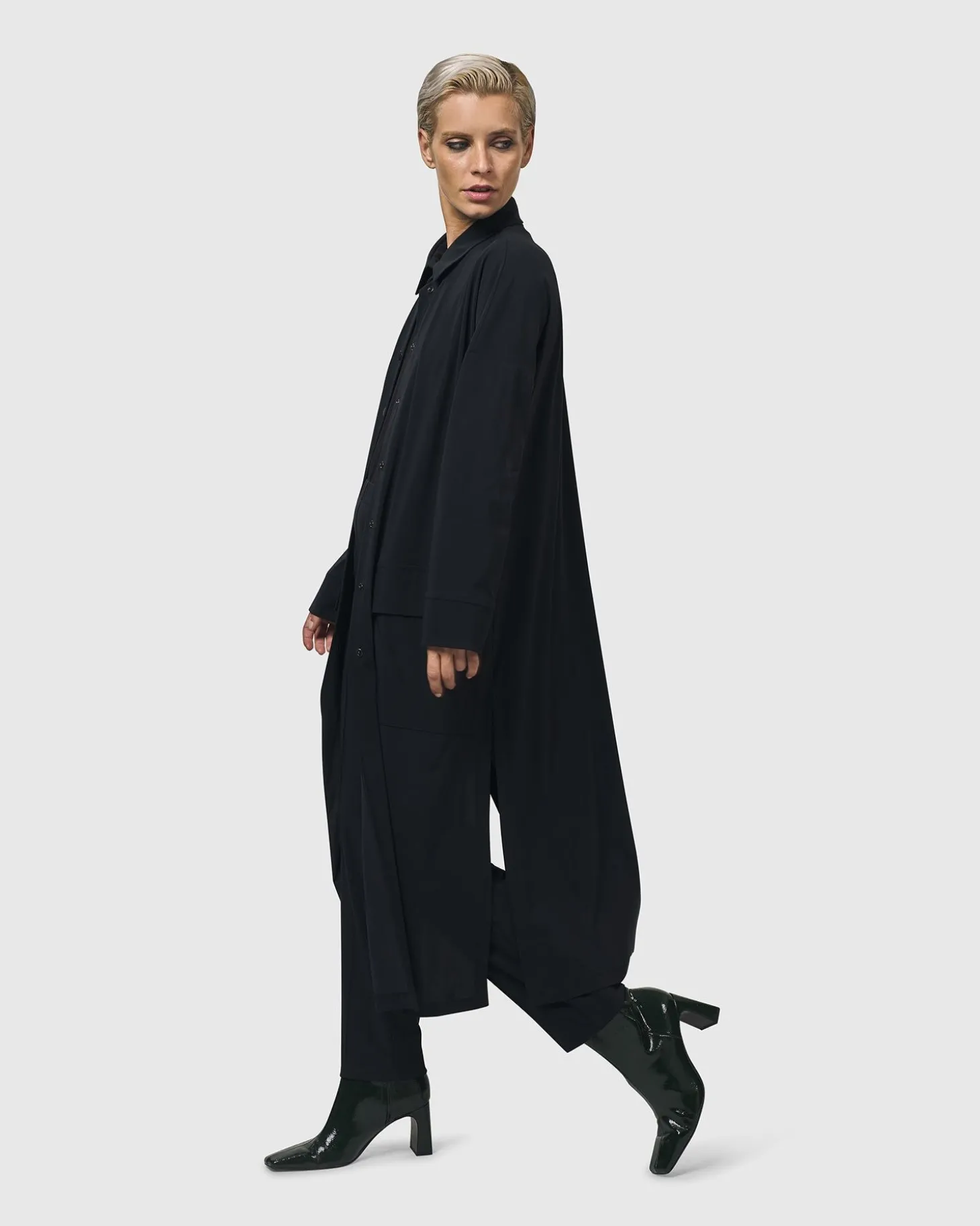 Women Alembika Matrix Duster, Black