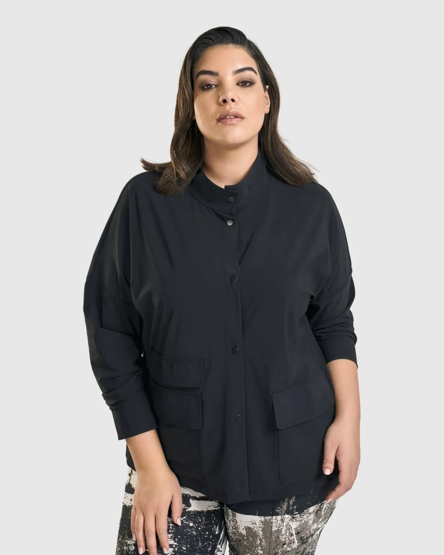 Women Alembika Matrix Tech Jacket, Black