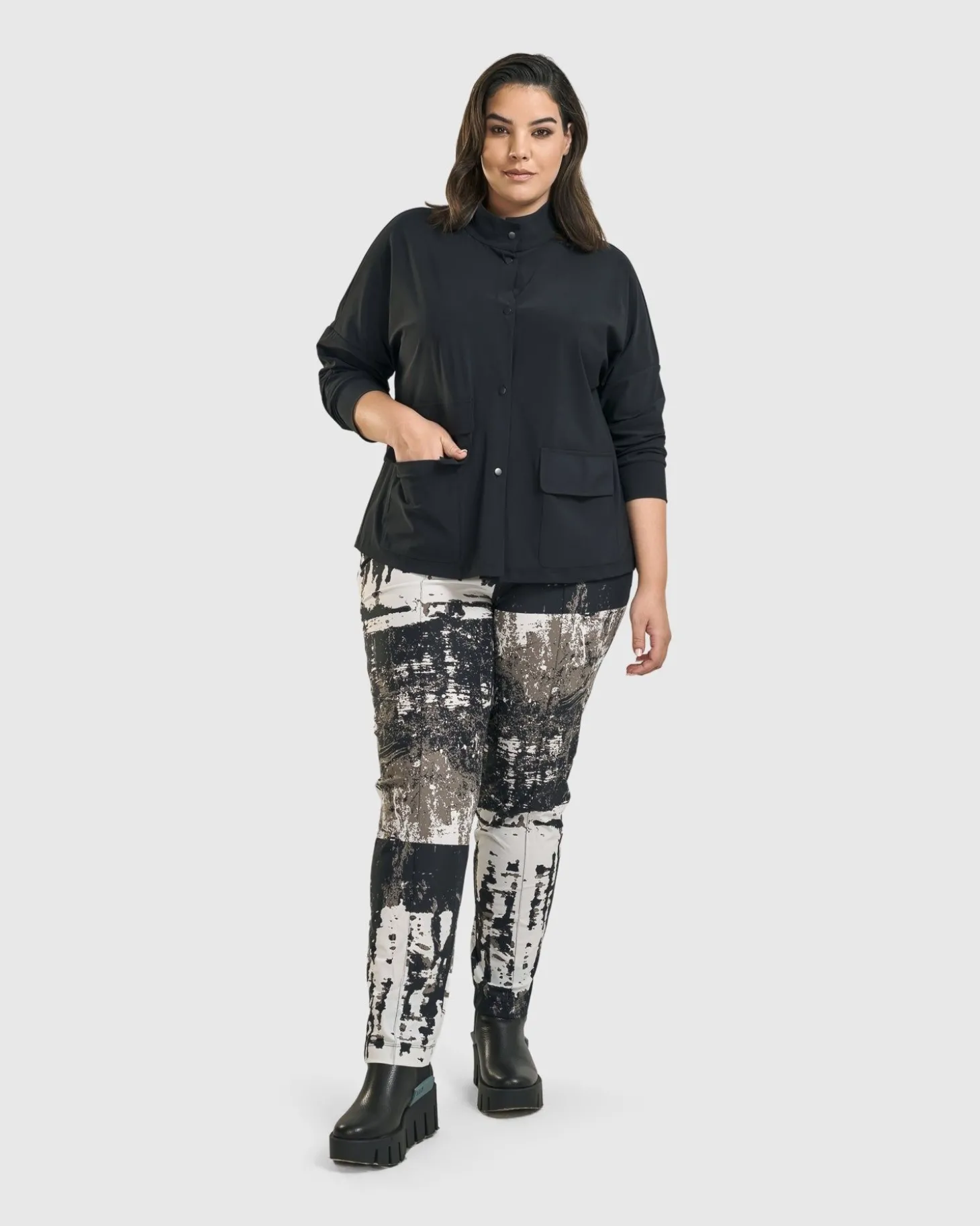Women Alembika Matrix Tech Jacket, Black
