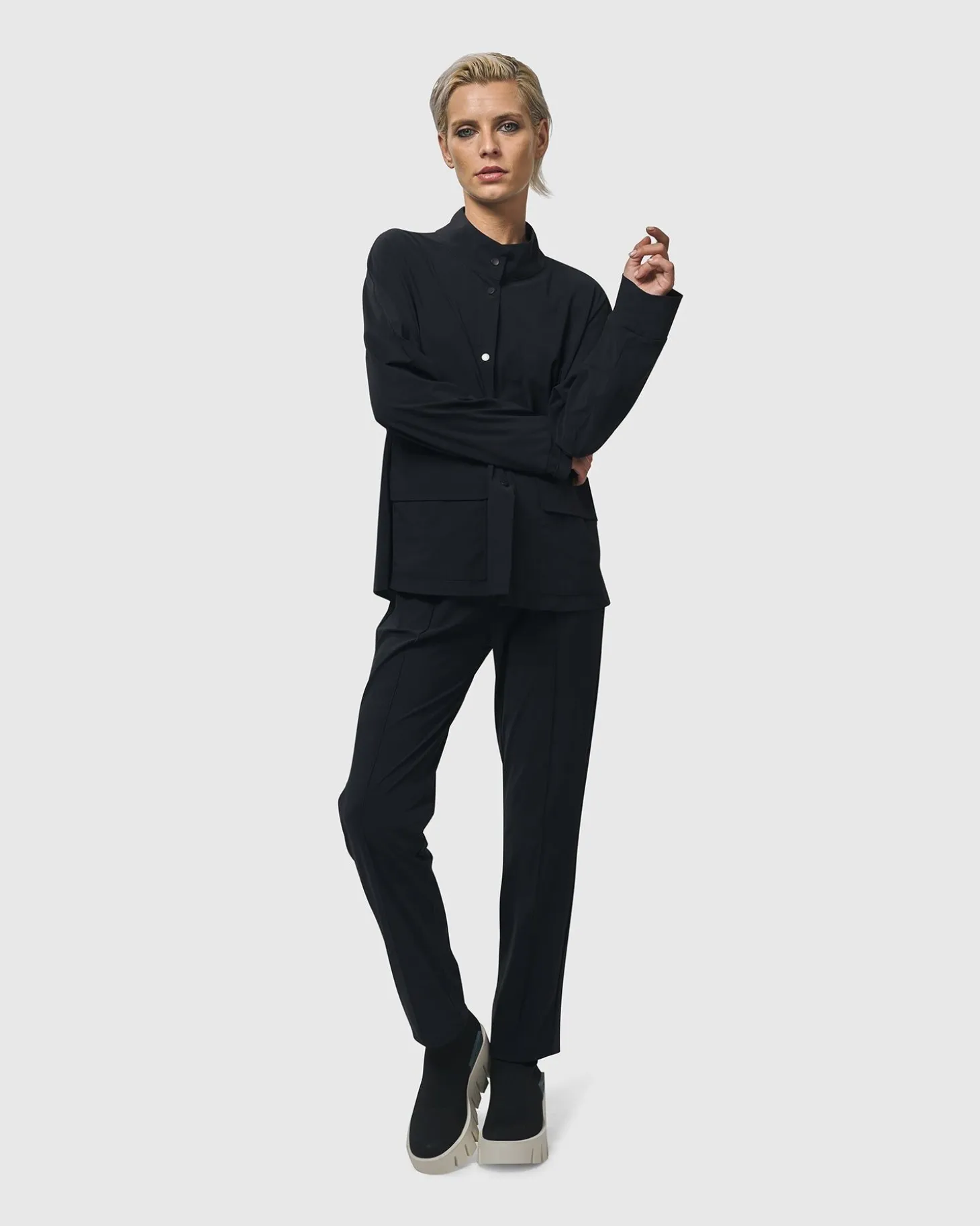 Women Alembika Matrix Tech Jacket, Black