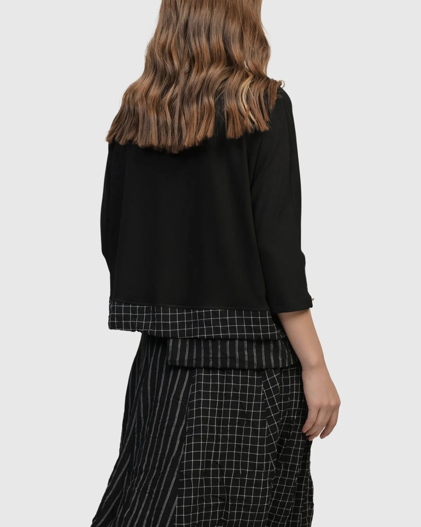 Women Alembika Medusa Asymmetric Boxy Tee, Mix