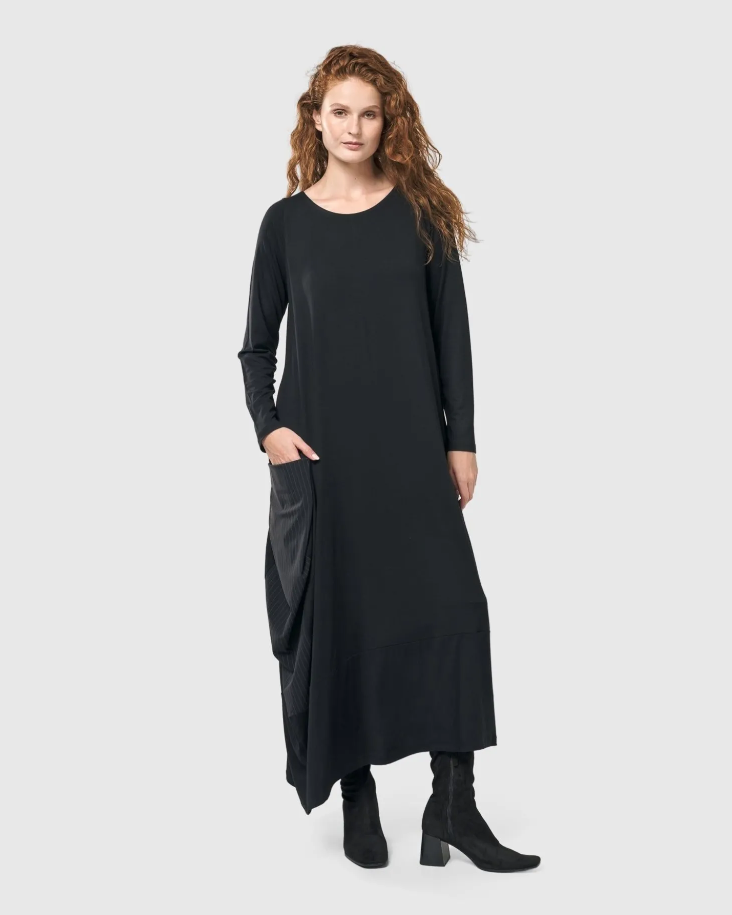 Women Alembika Midnight Maxi Dress, Black