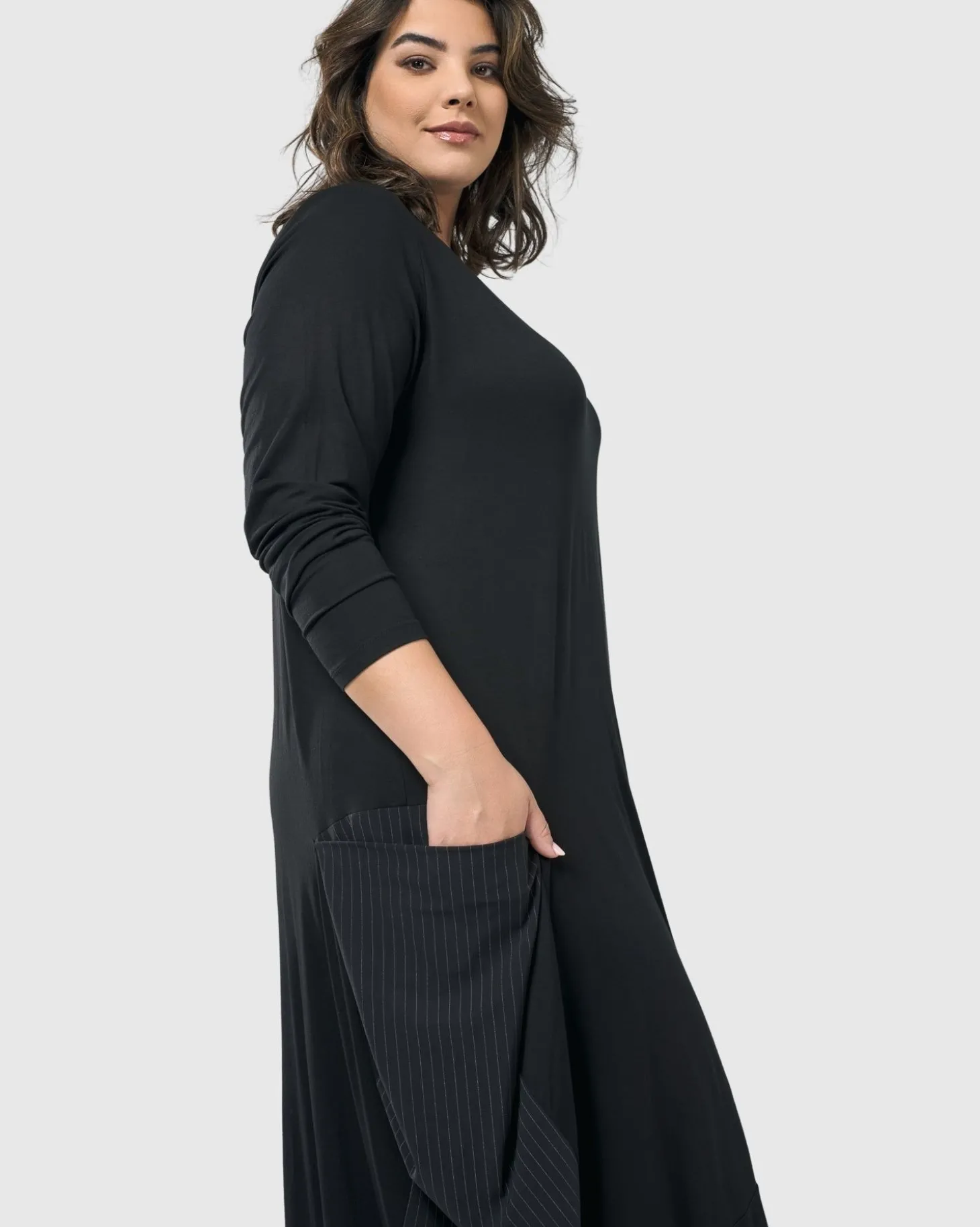 Women Alembika Midnight Maxi Dress, Black