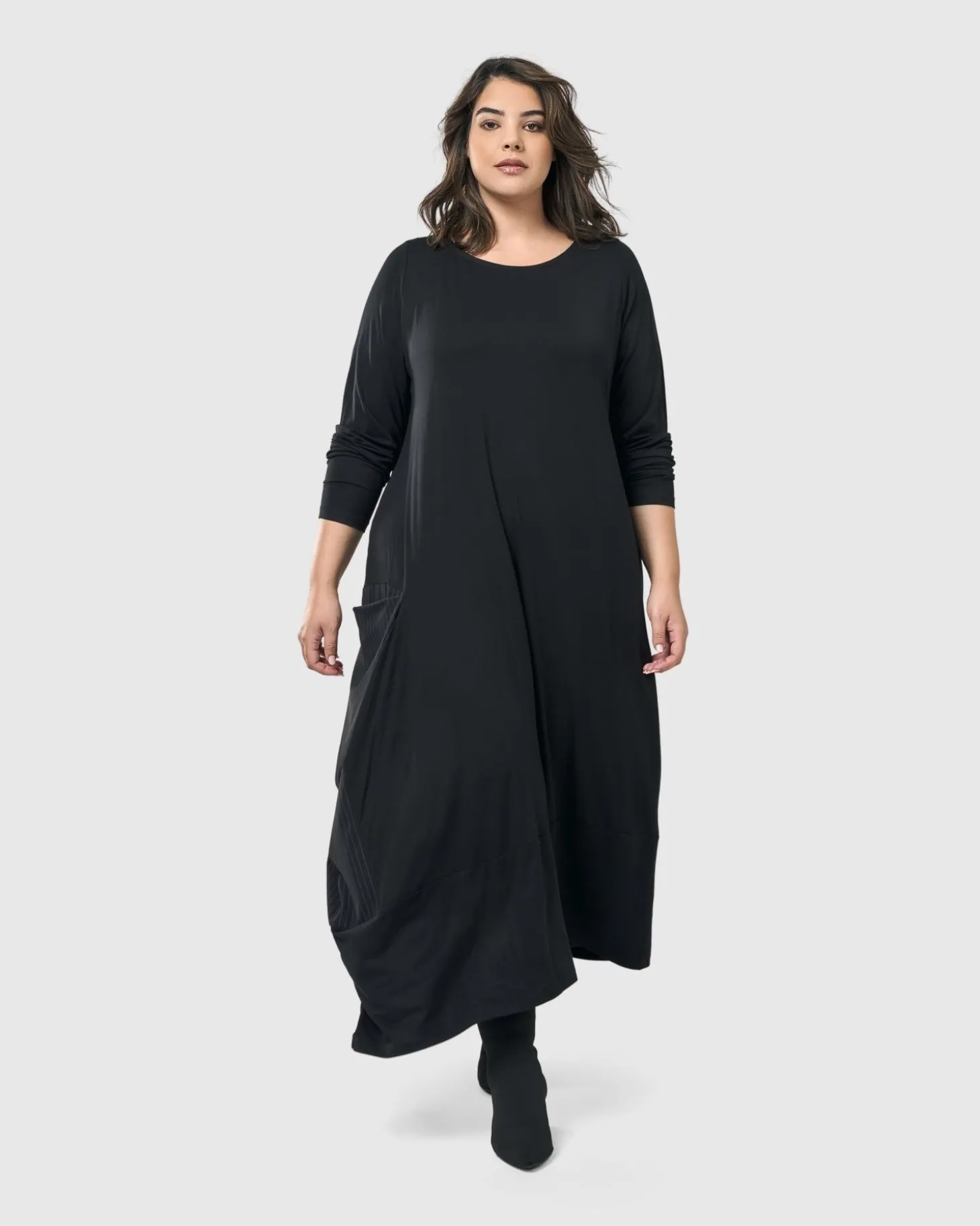 Women Alembika Midnight Maxi Dress, Black