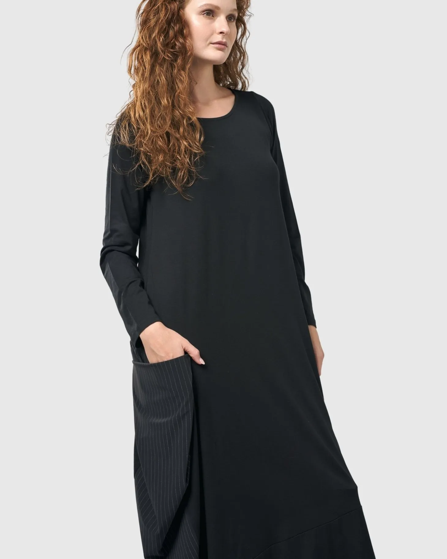 Women Alembika Midnight Maxi Dress, Black