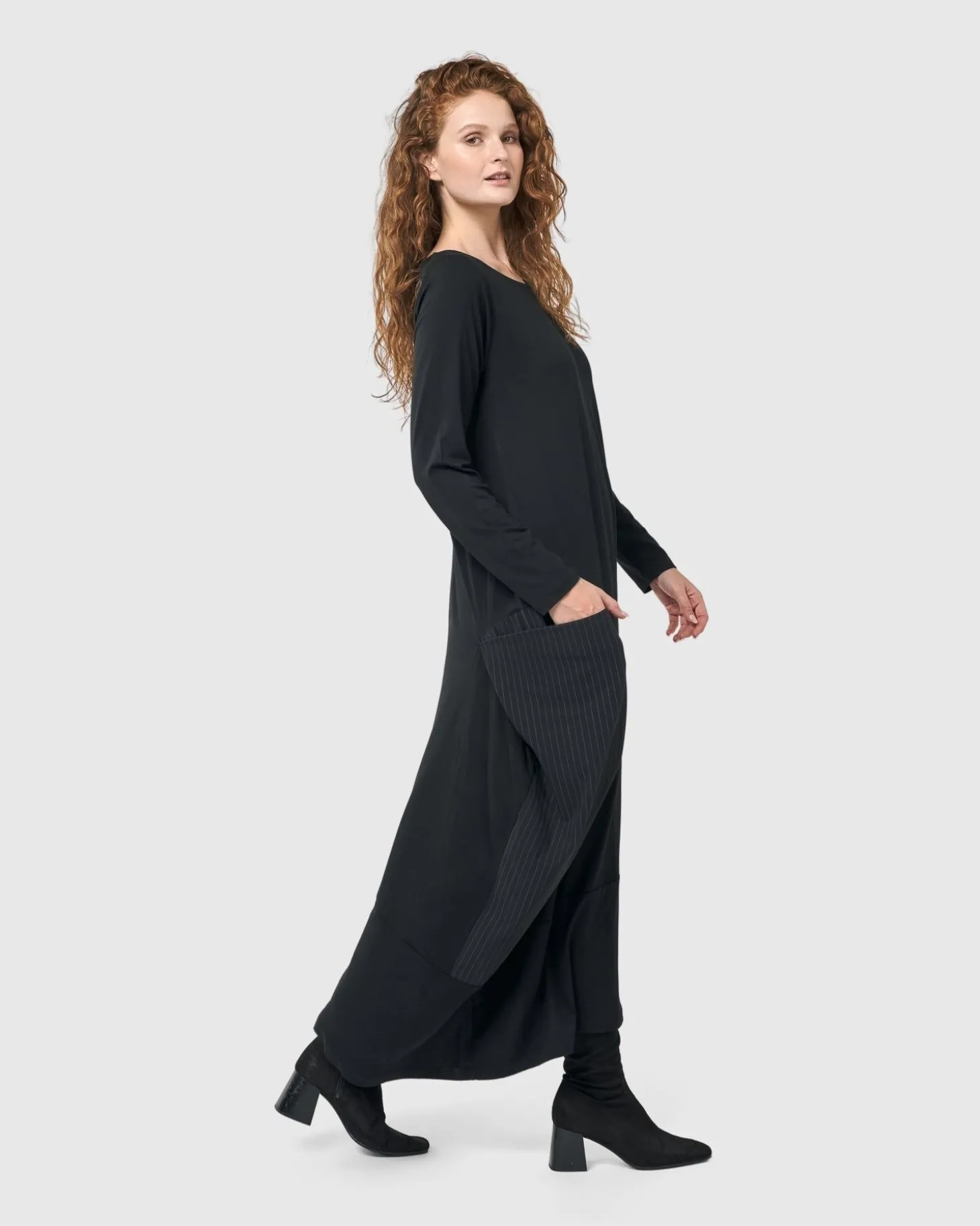 Women Alembika Midnight Maxi Dress, Black