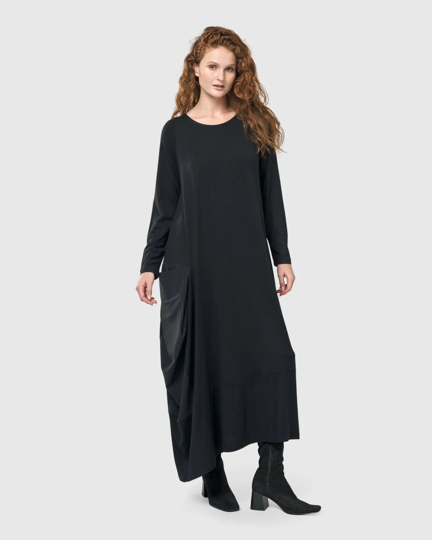 Women Alembika Midnight Maxi Dress, Black