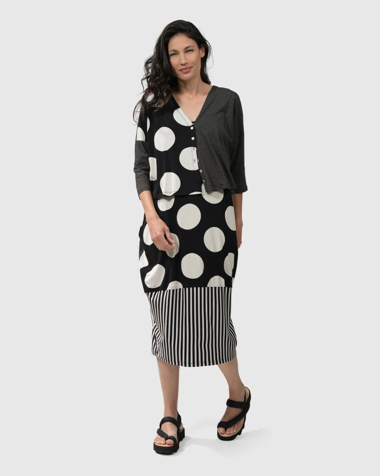 Women Alembika Minnie Crop Cardigan Mono