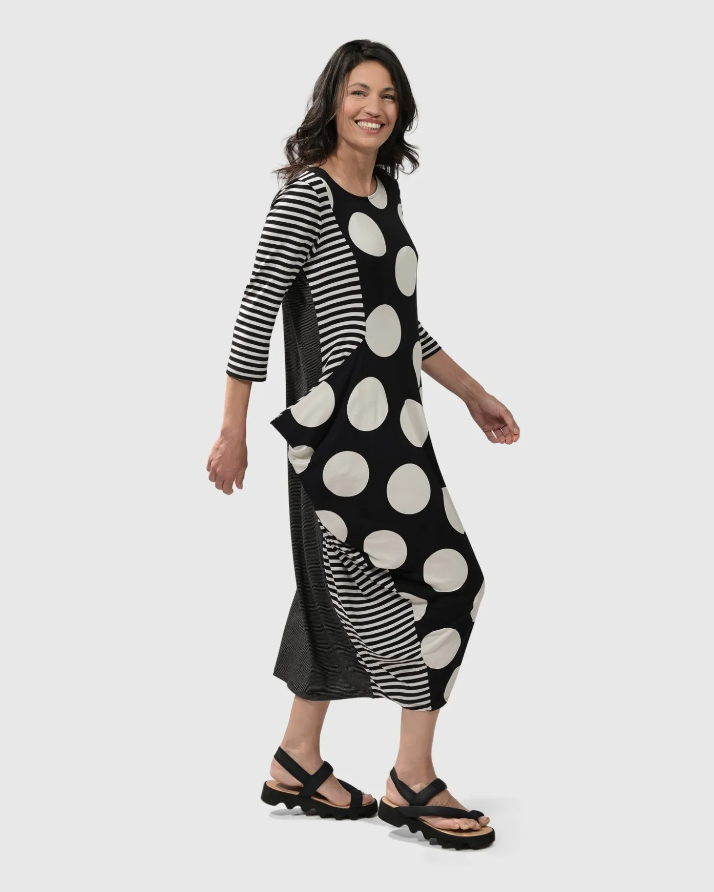 Women Alembika Minnie Midi Dress Mono