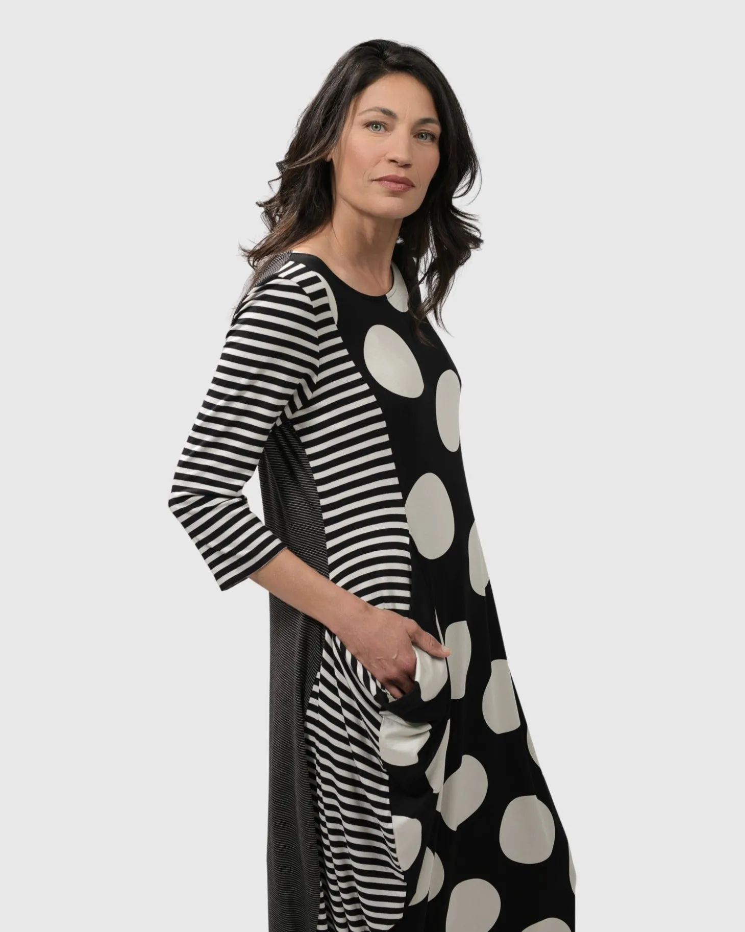 Women Alembika Minnie Midi Dress Mono