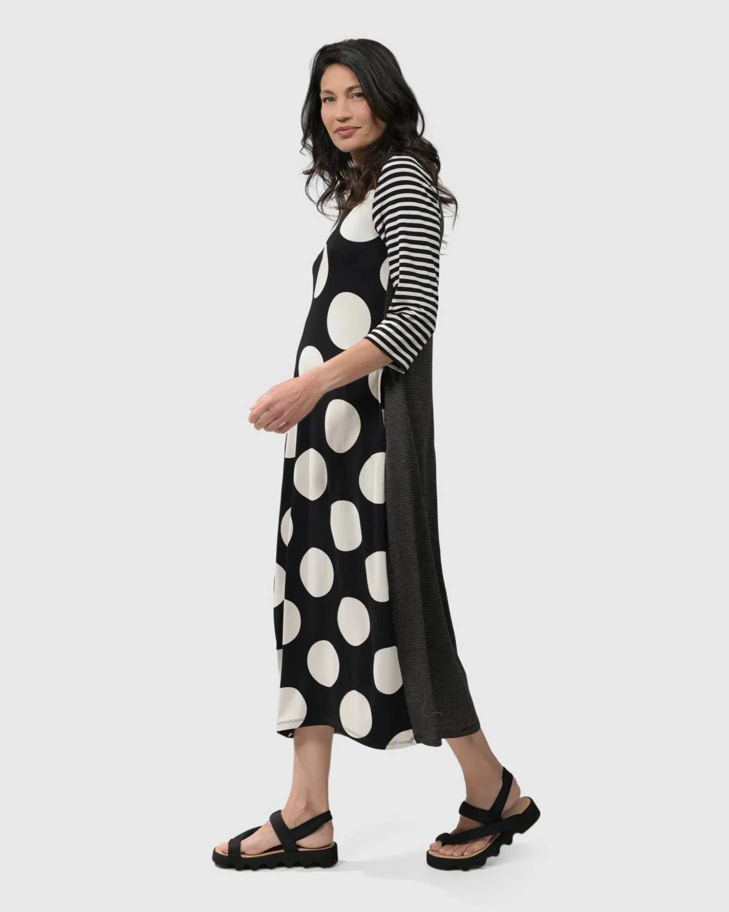 Women Alembika Minnie Midi Dress Mono