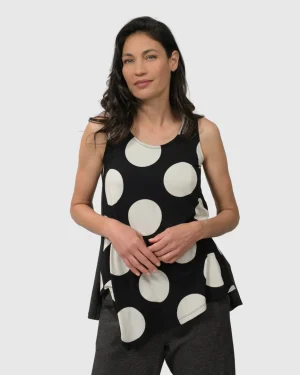 Women Alembika Minnie Sleeveless Uptown Top, Mono
