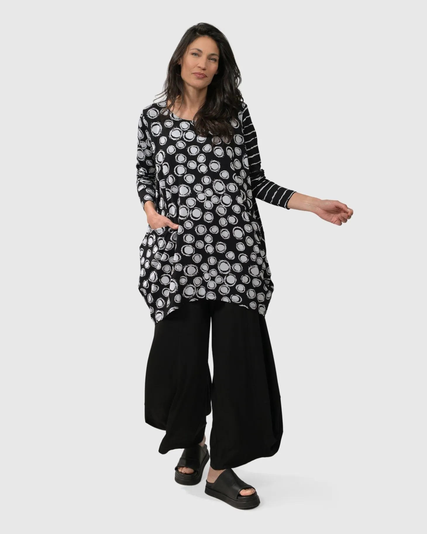 Women Alembika Nebula Tunic Top, Mix