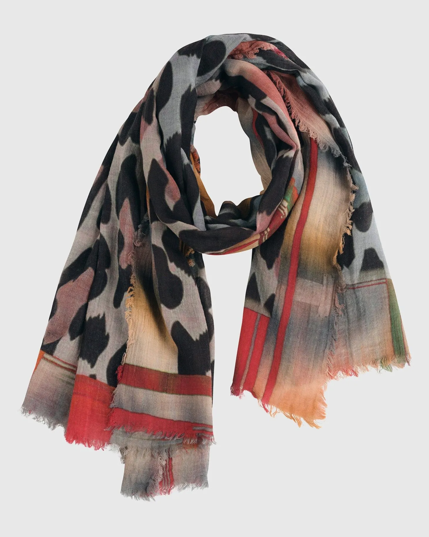 Women Alembika Nightclub Scarf, Leopard