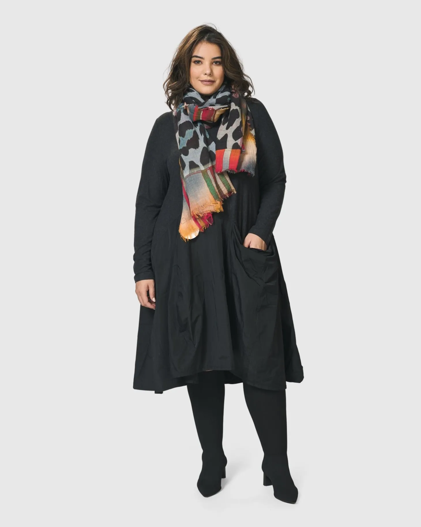 Women Alembika Nightclub Scarf, Leopard