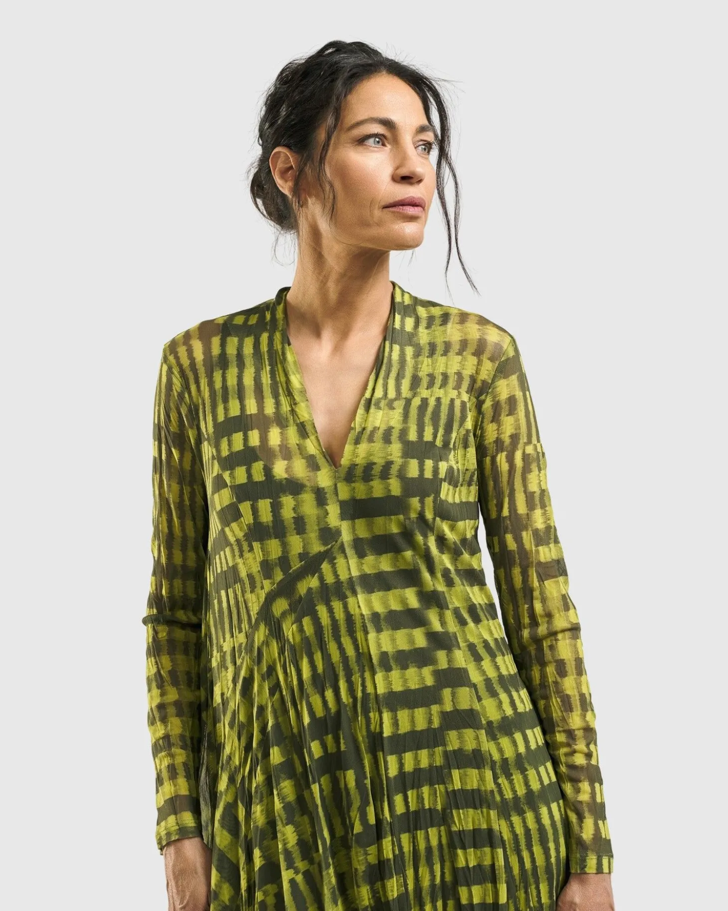 Women Alembika Nirvana A-Line Dress, Yellow