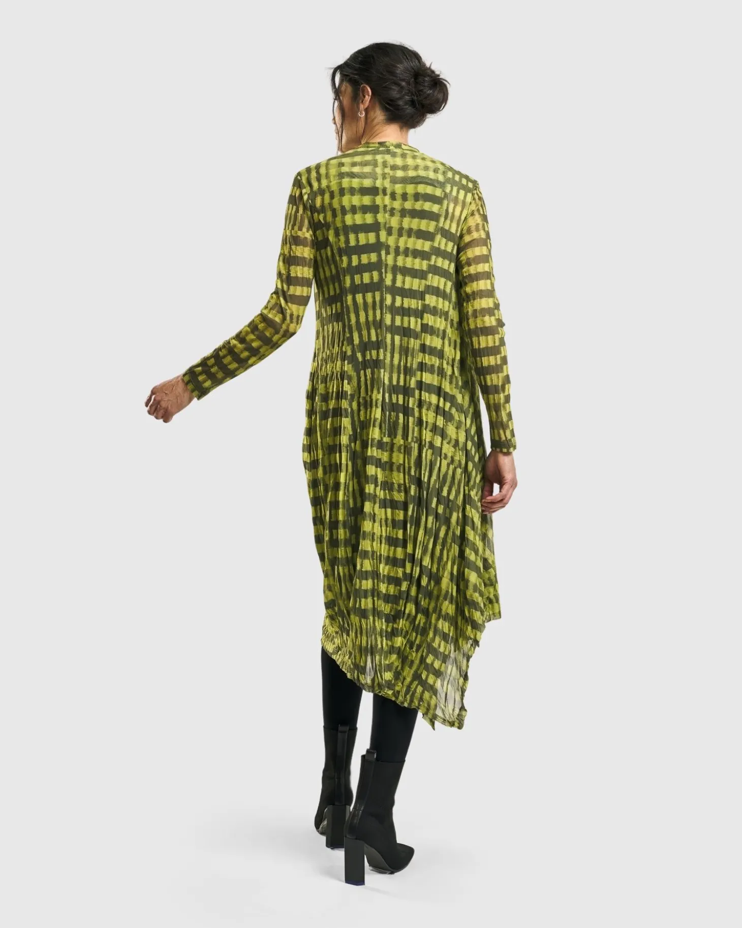 Women Alembika Nirvana A-Line Dress, Yellow