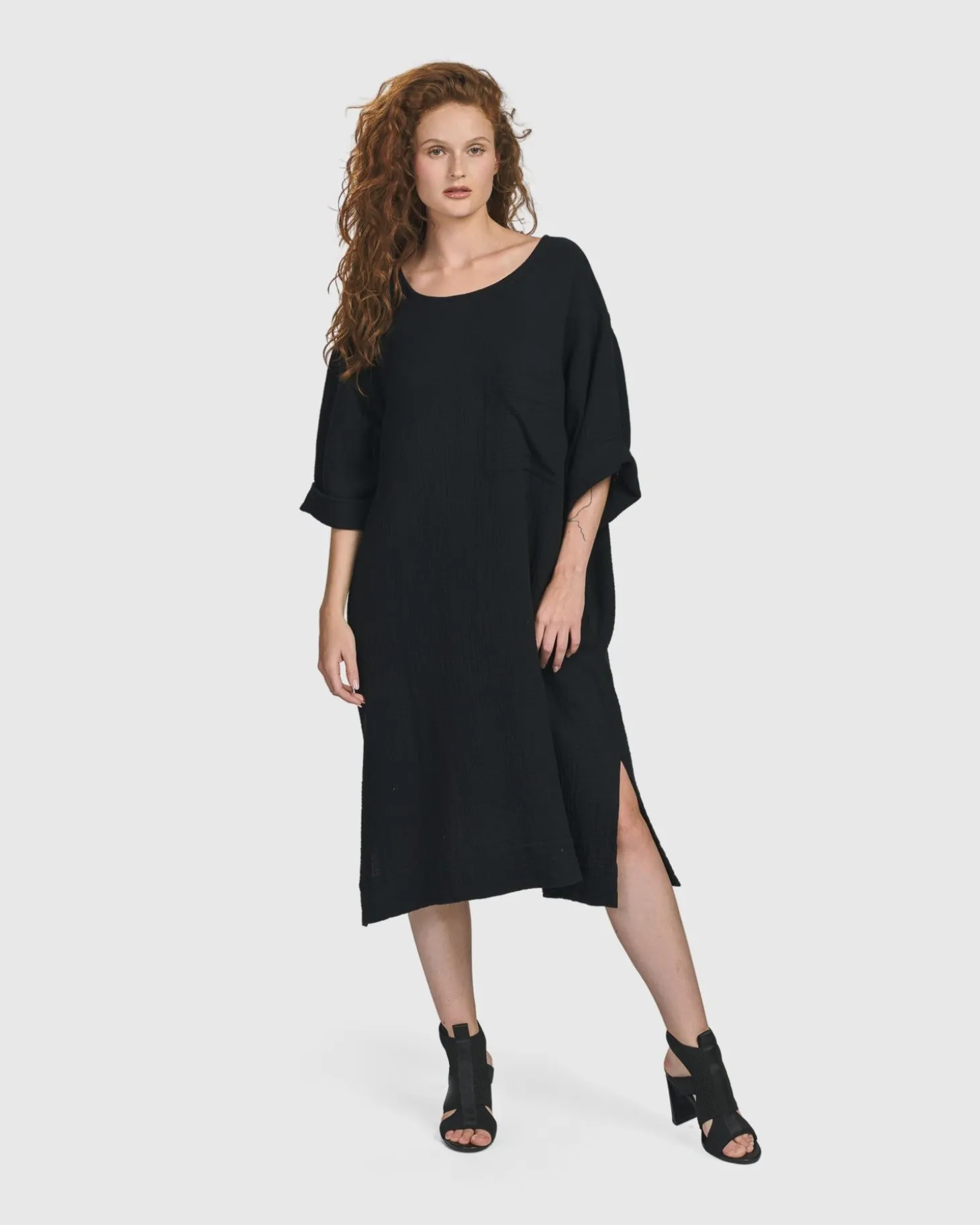 Women Alembika Oasis T-Shirt Dress, Black