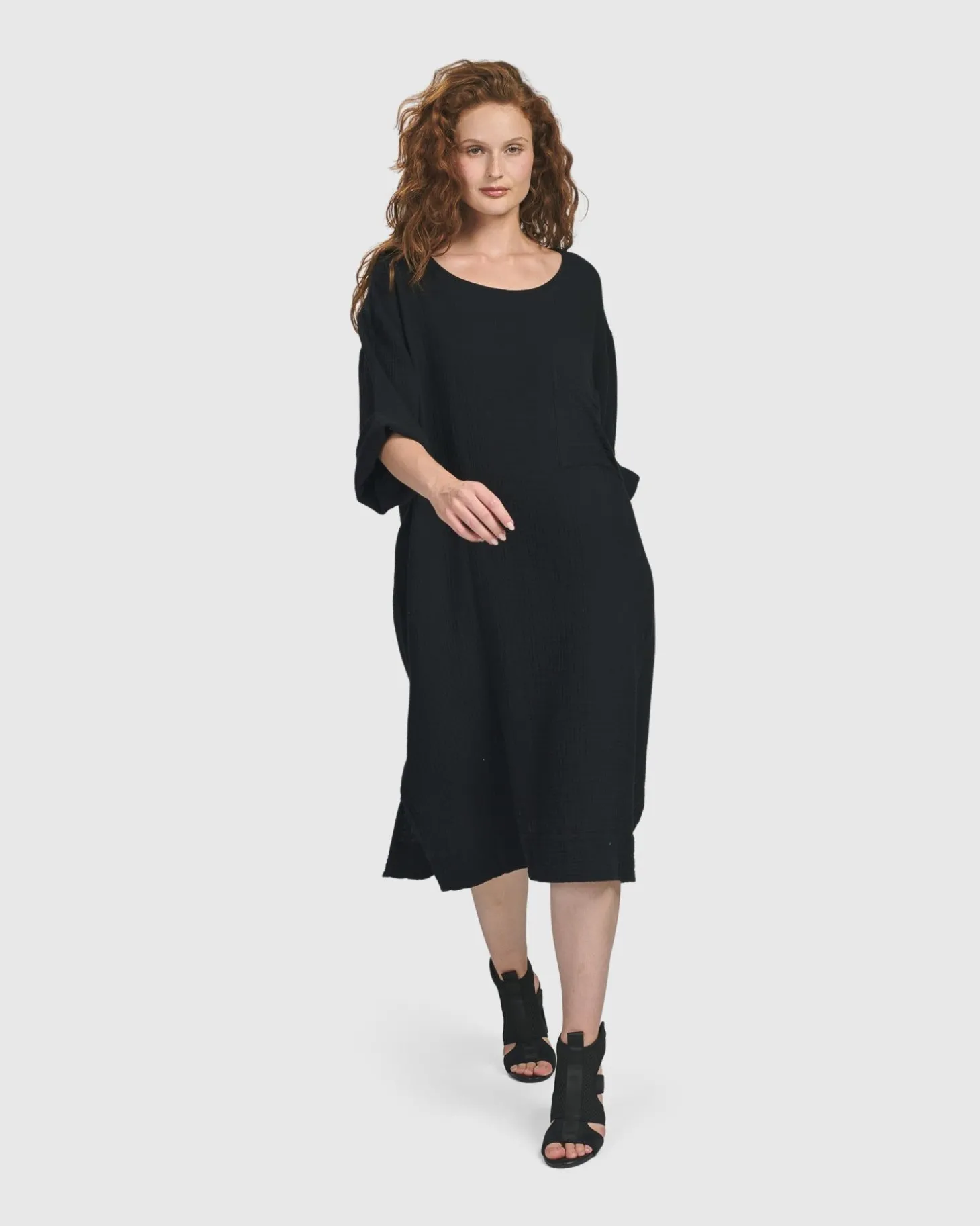 Women Alembika Oasis T-Shirt Dress, Black