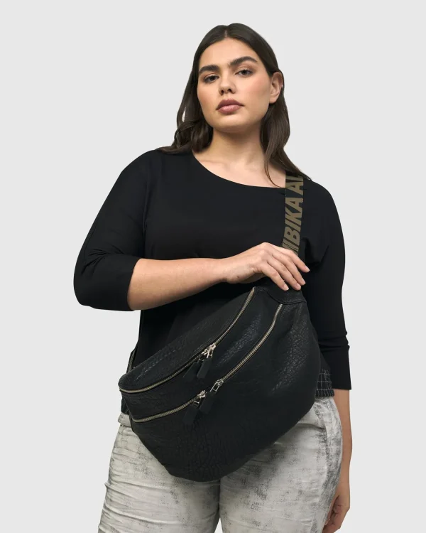 Women Alembika On-The-Go Large Sling Bag, Black