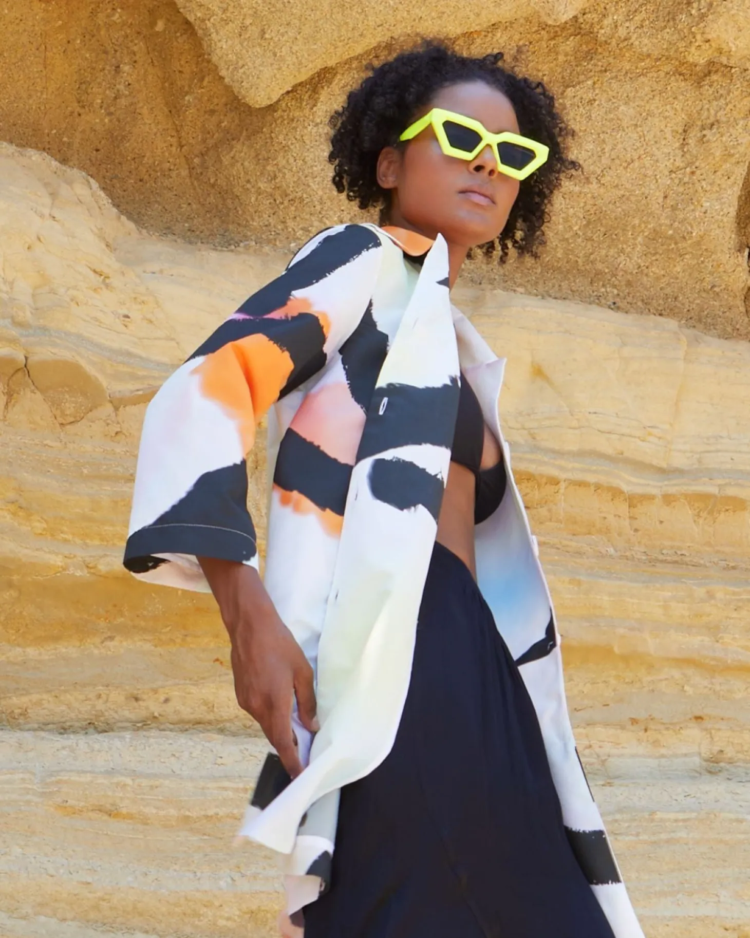Women Alembika Ozai N Ku Aegean Overcoat, Mirage