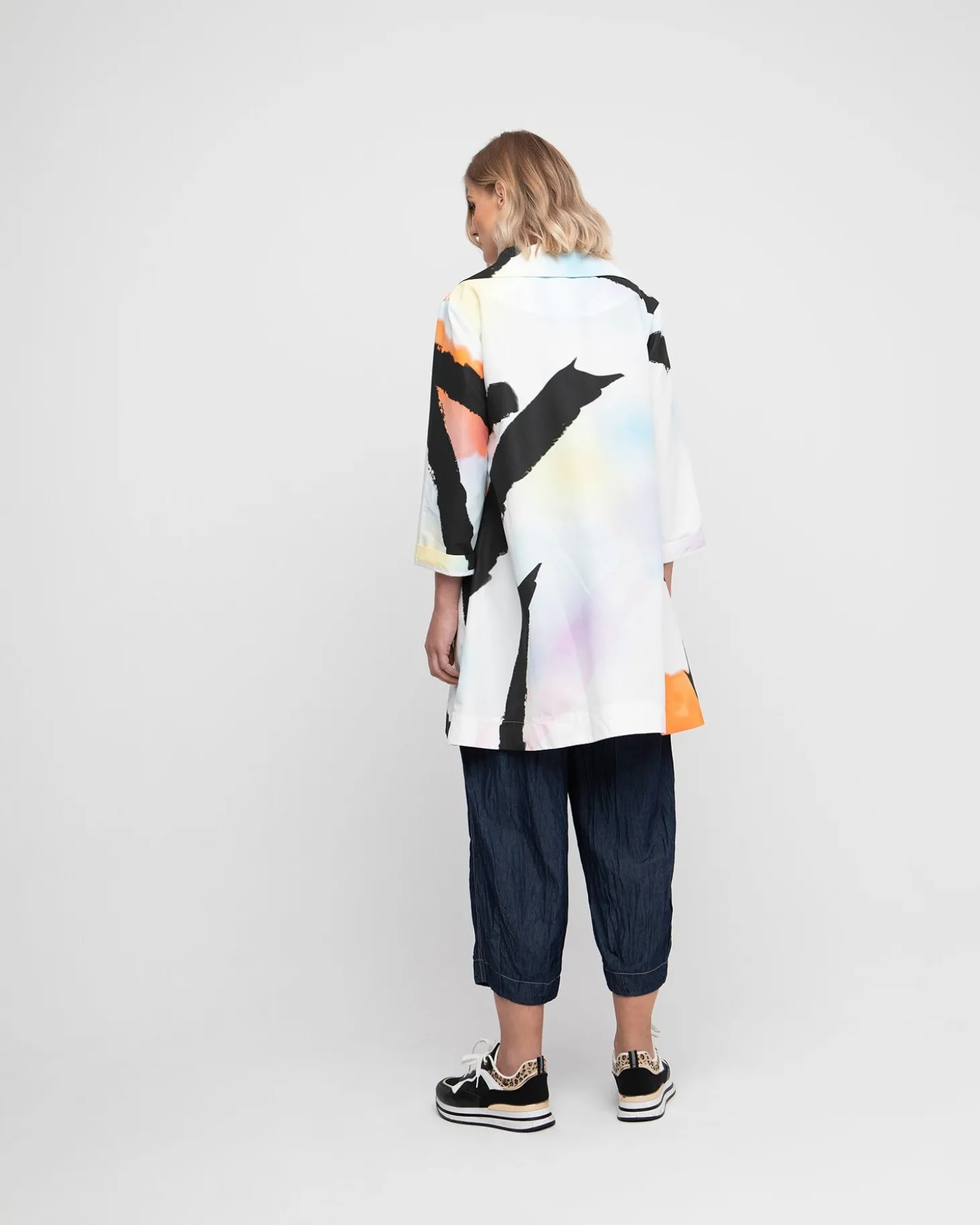 Women Alembika Ozai N Ku Aegean Overcoat, Mirage