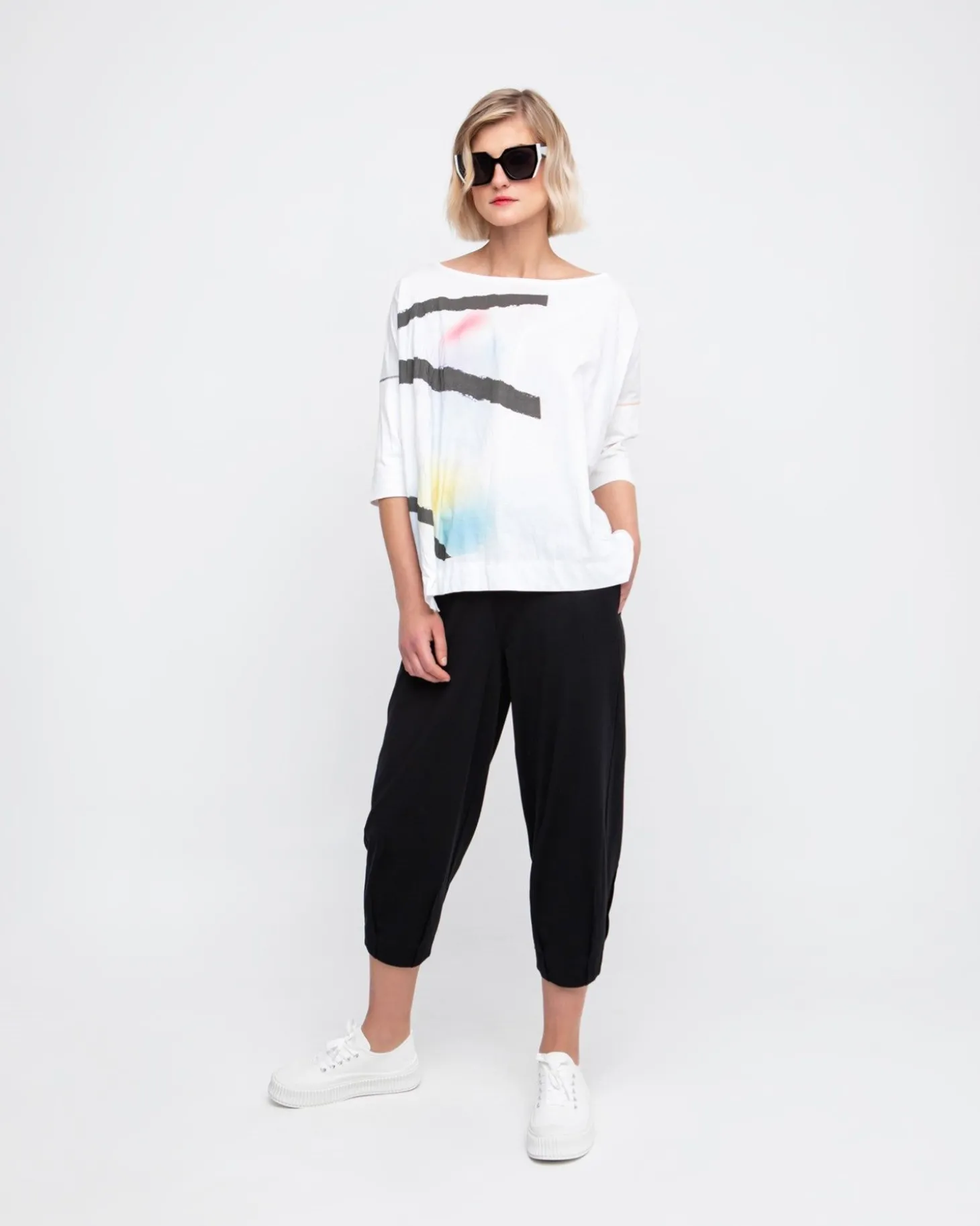 Women Alembika Ozai N Ku Boxy Tee, Mirage
