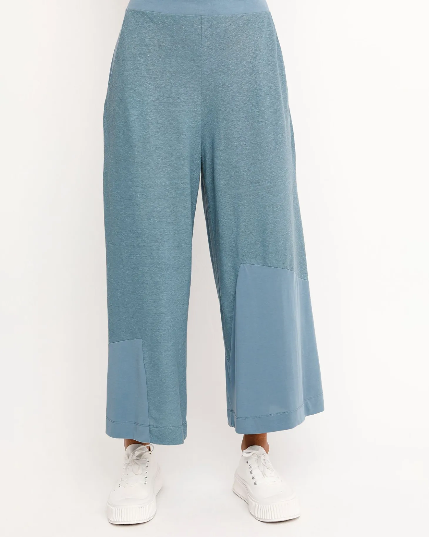Women Alembika Ozai N Ku Cropped Wide Leg Pants, Azure